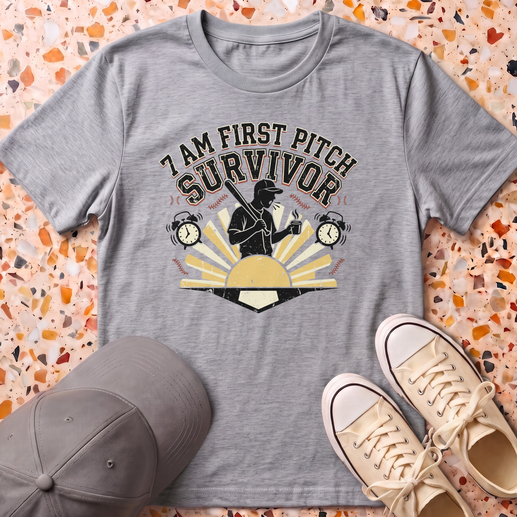 7 AM First Pitch Survivor T-Shirt