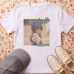 Custom Photo Mom Retro T-Shirt