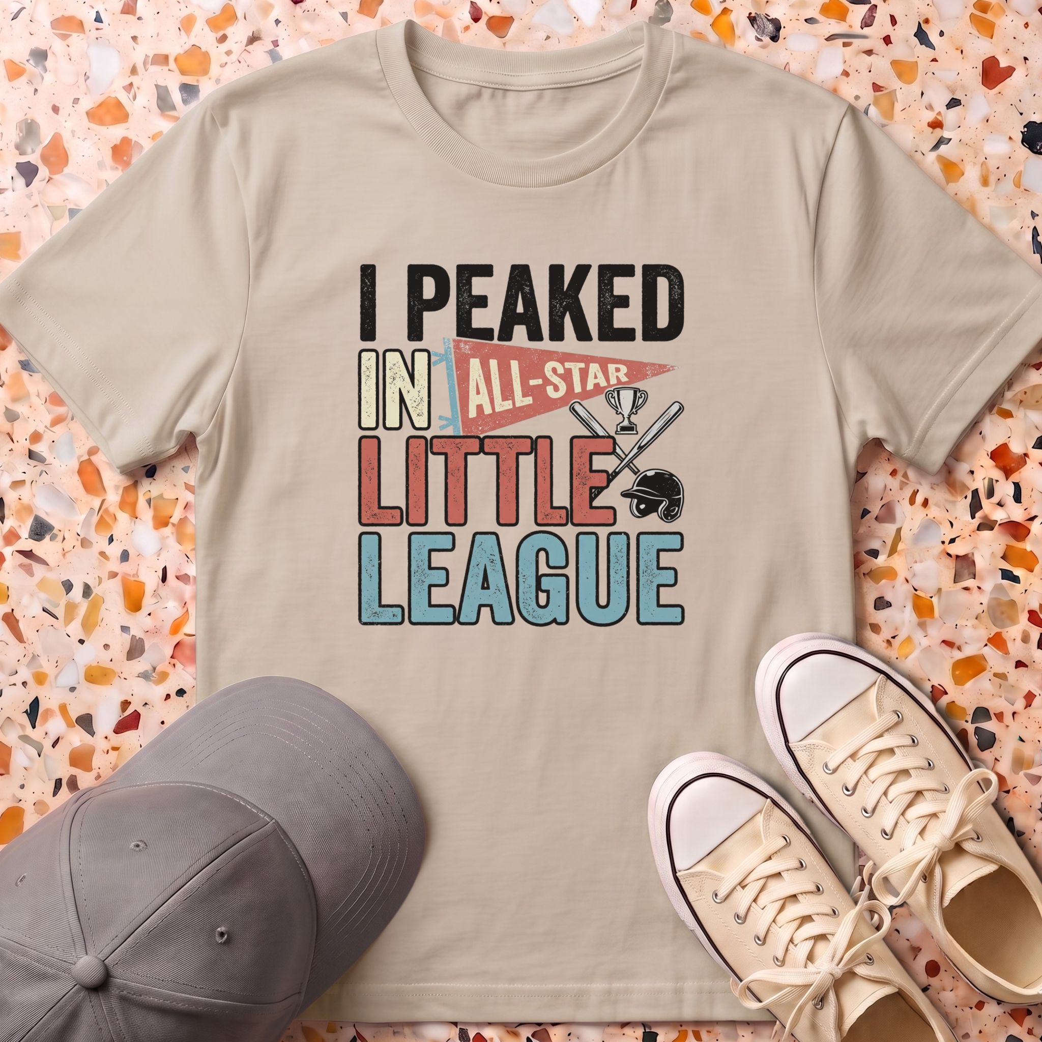 I Peaked In Little League T-Shirt