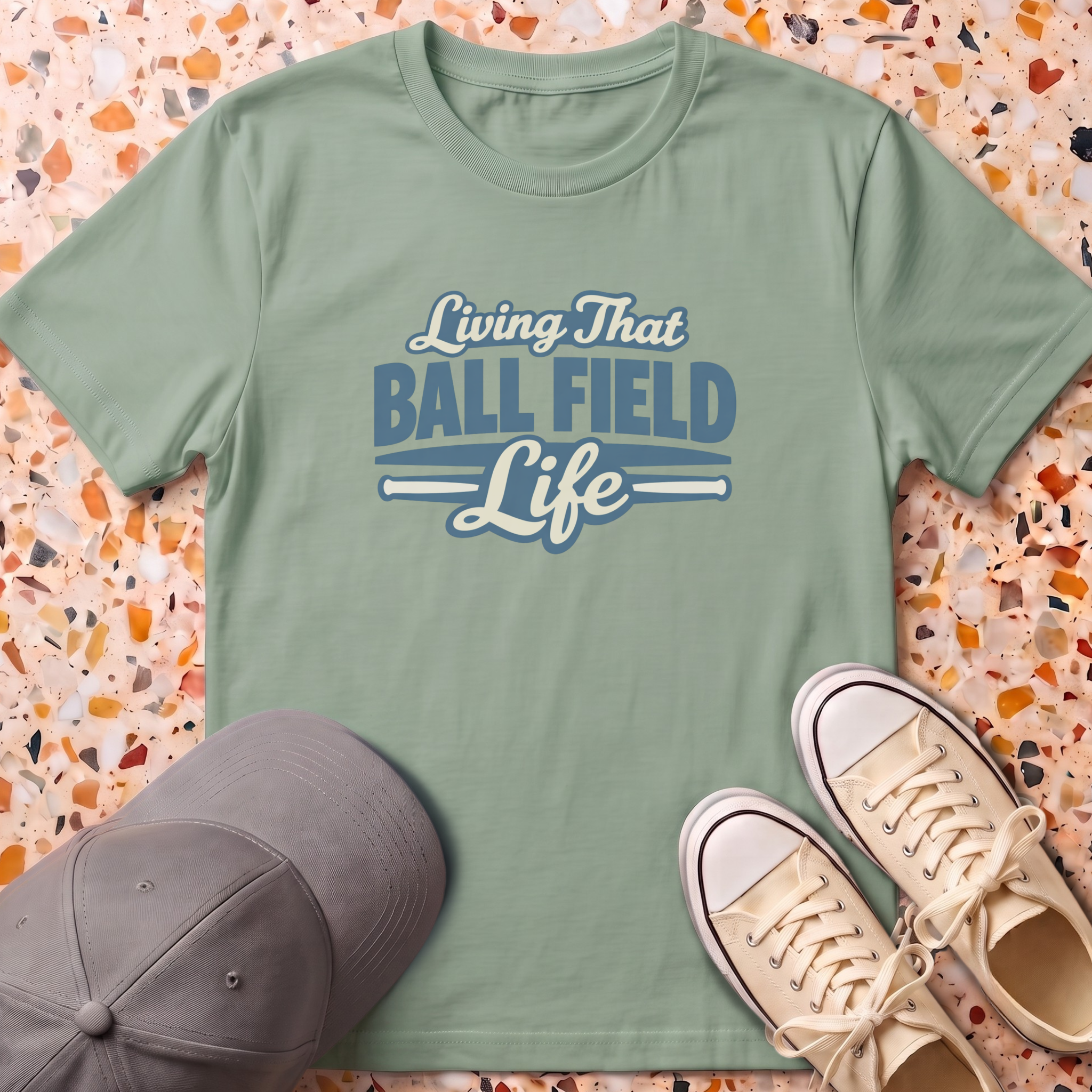 Living That Ball Field Life T-Shirt