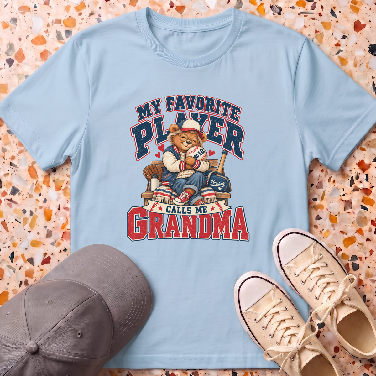 Custom Grandma Bear T-Shirt