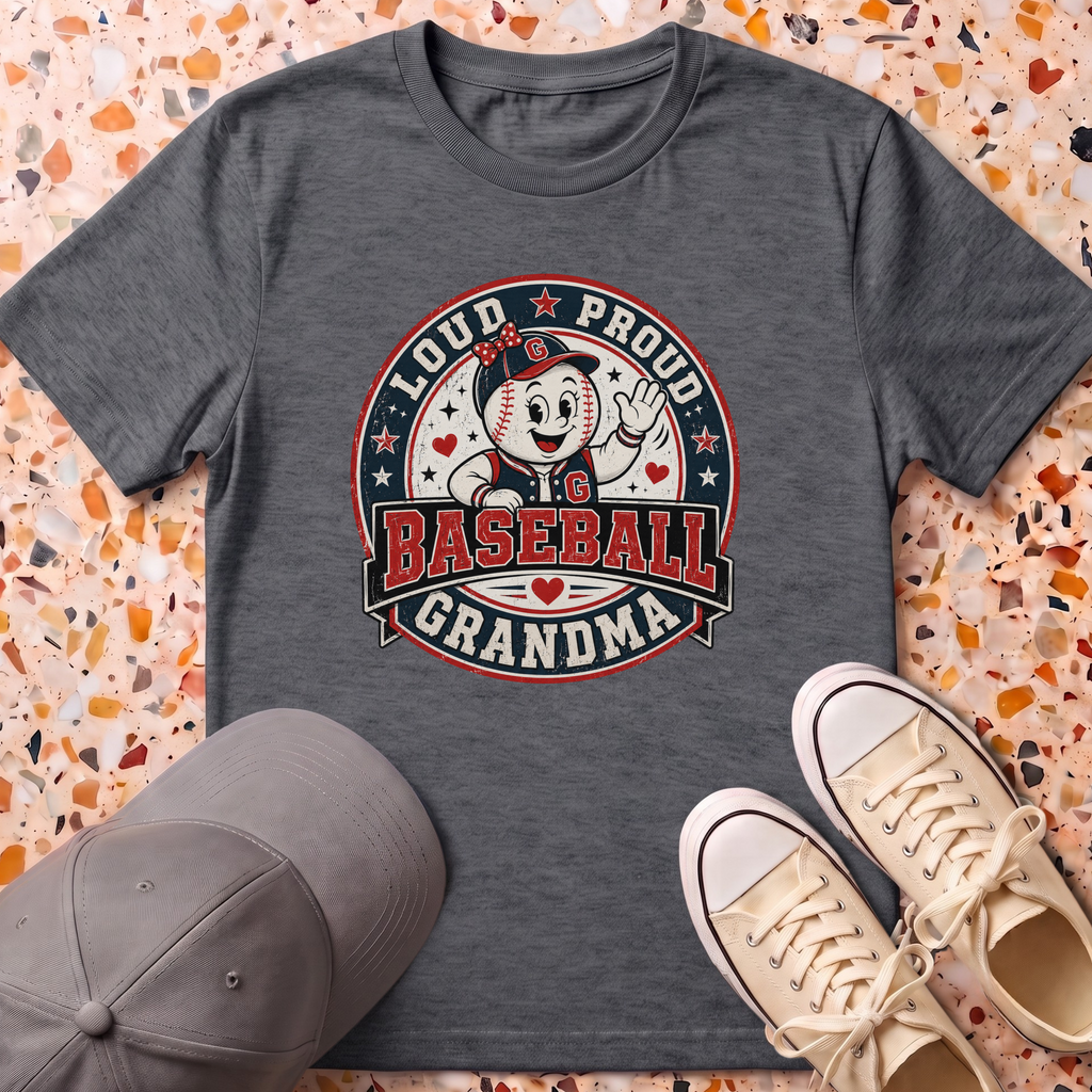 Baseball Grandma T-Shirt