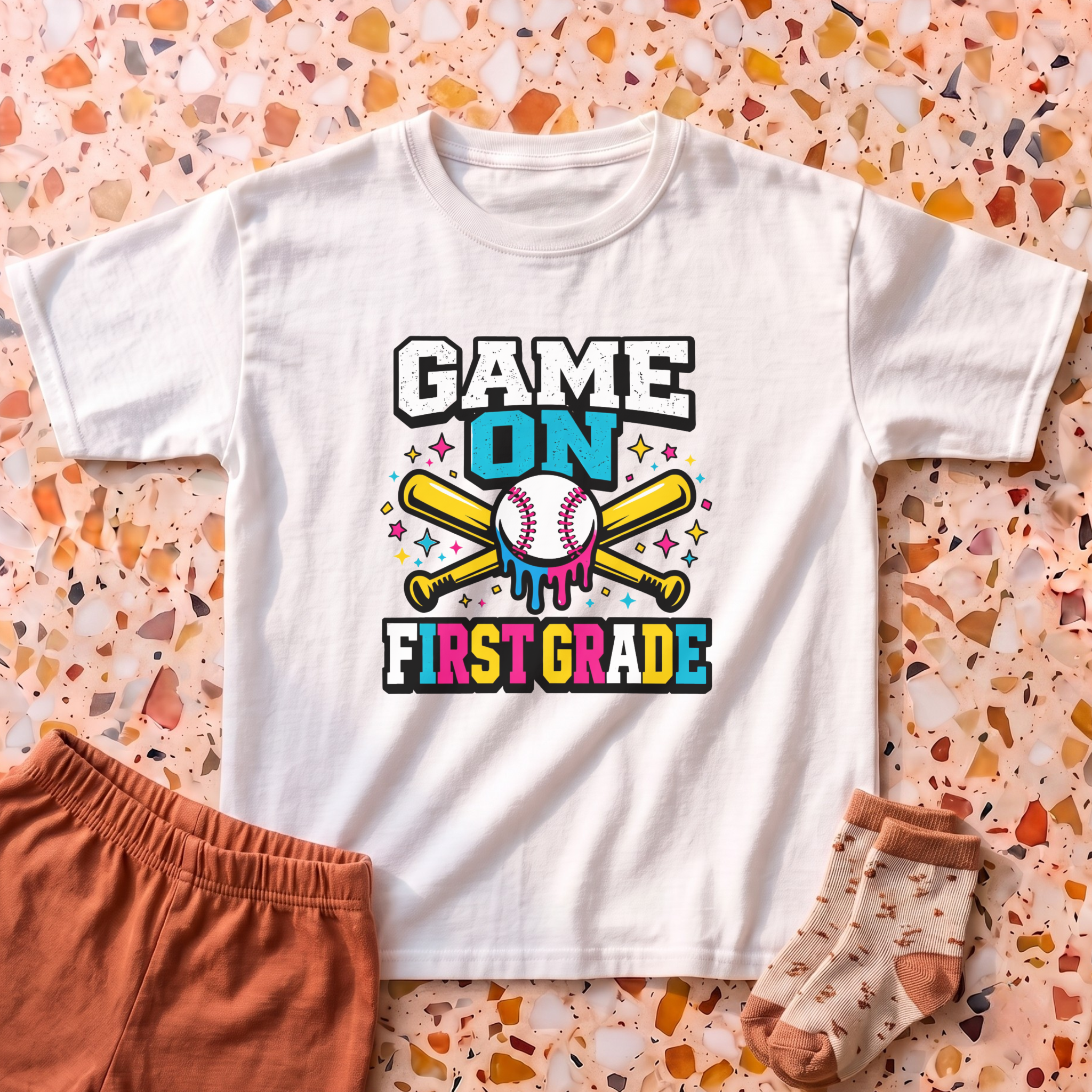 Game On First Grade T-Shirt