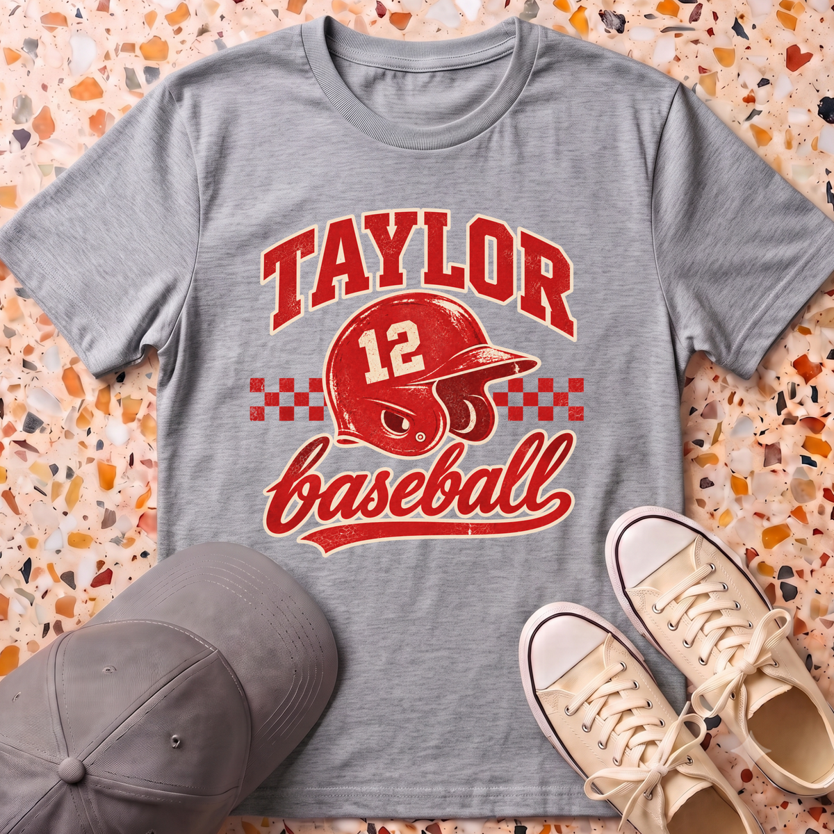 Custom Name & Number T-Shirt