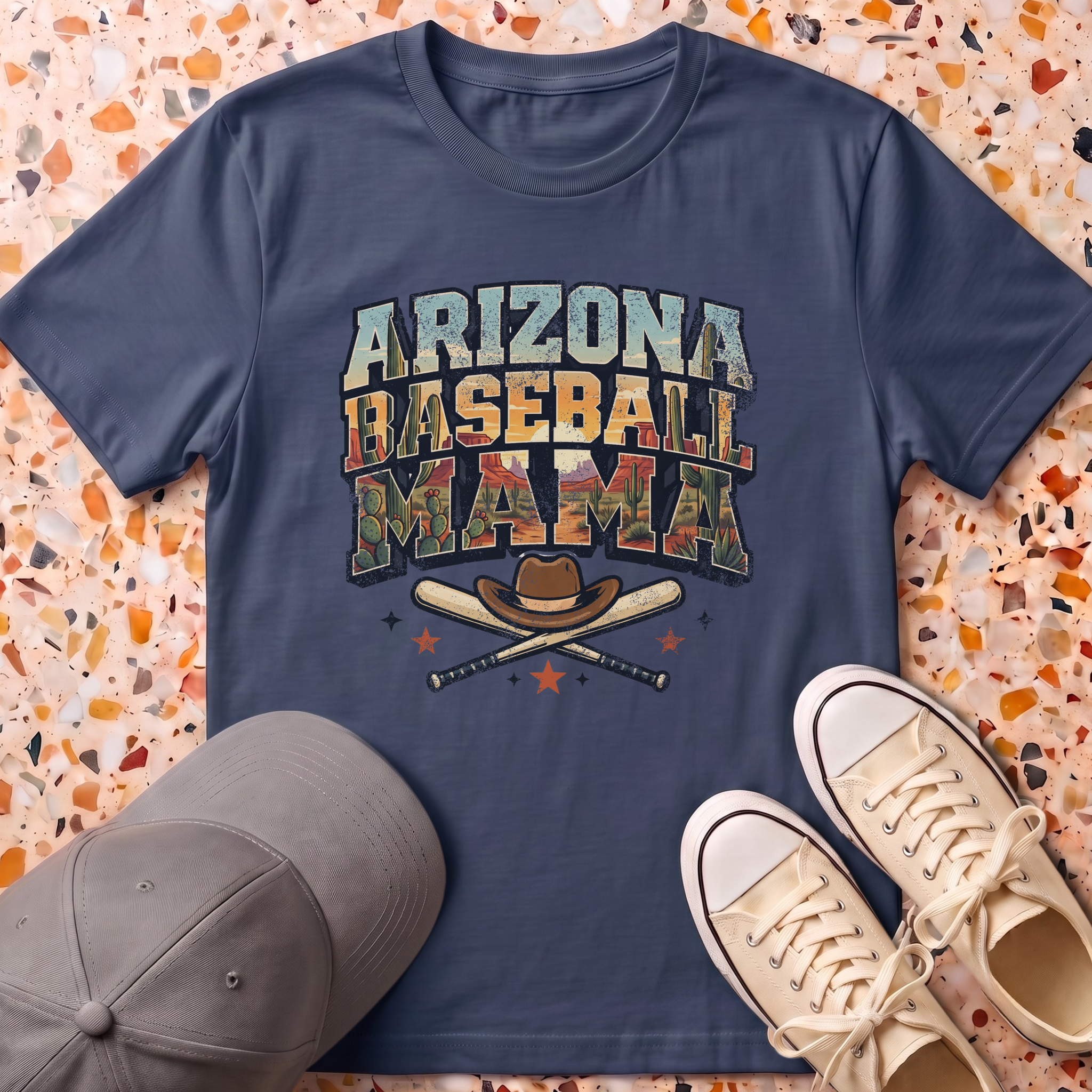 Arizona Baseball MAMA T-Shirt