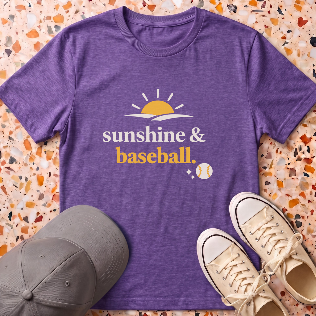 Sunshine & Baseball T-Shirt