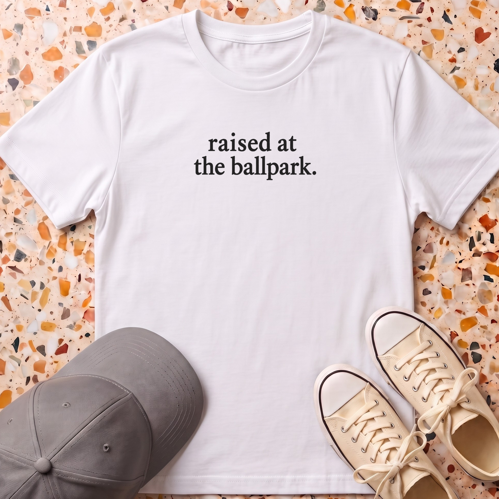 Raised At The Ballpark T-Shirt
