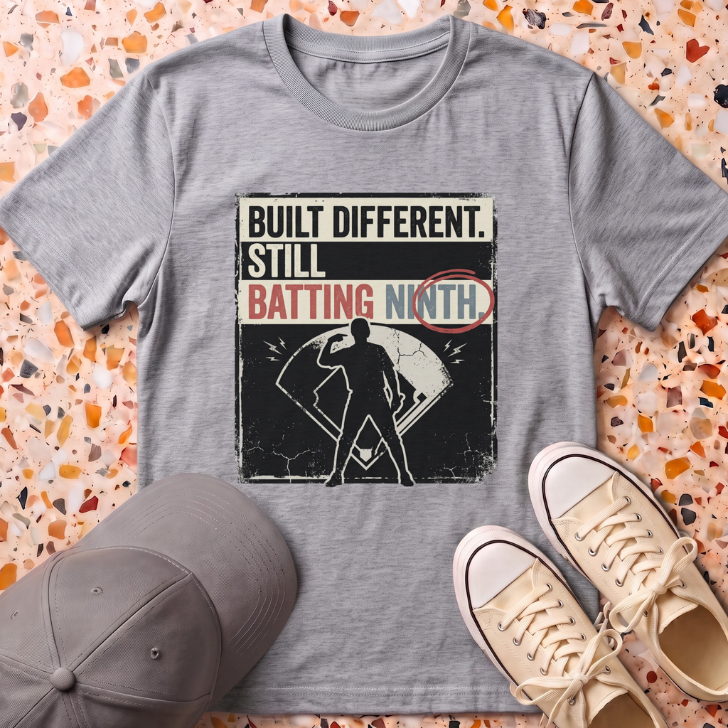 Built Different Still Batting Ninth T-Shirt