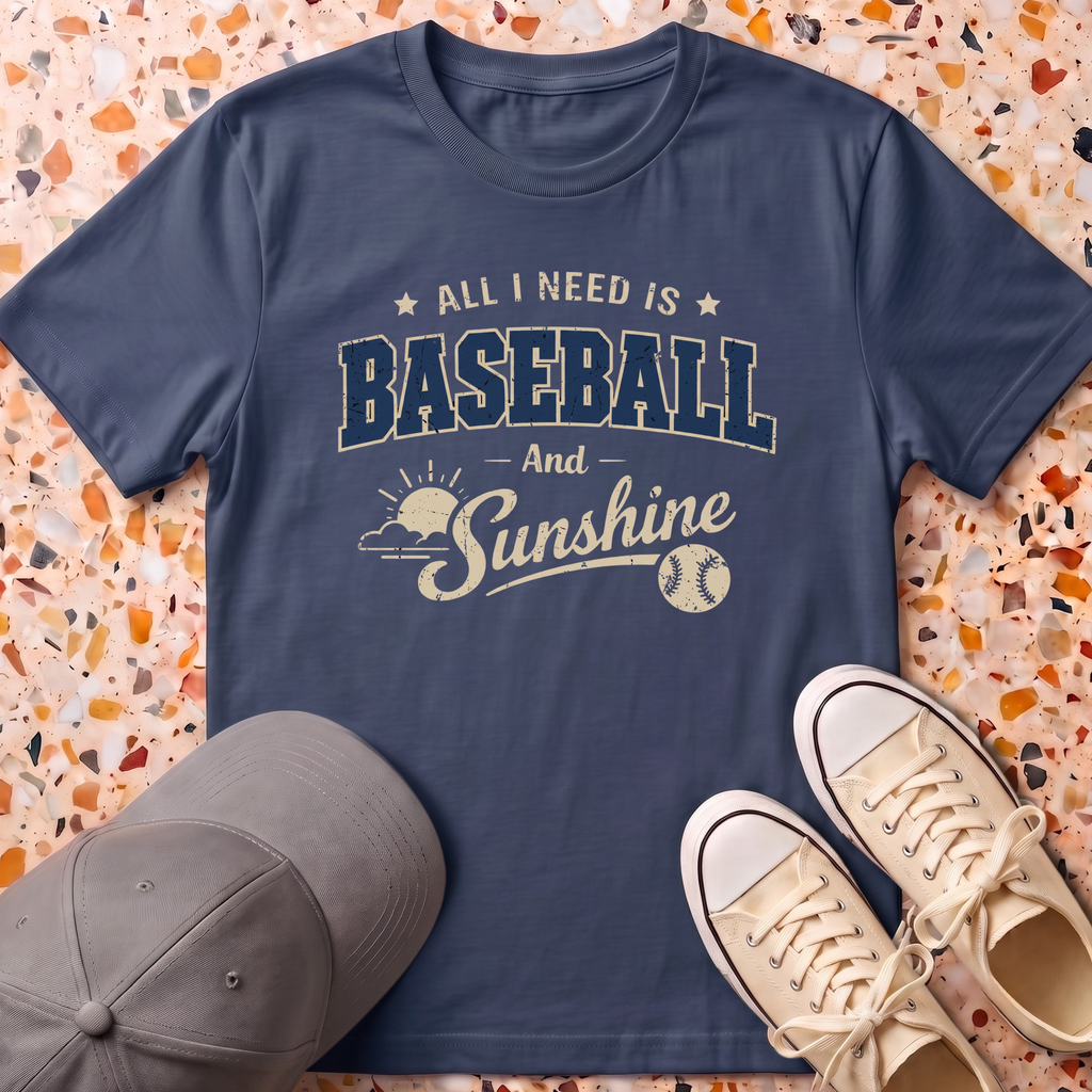 Baseball and Sunshine T-Shirt
