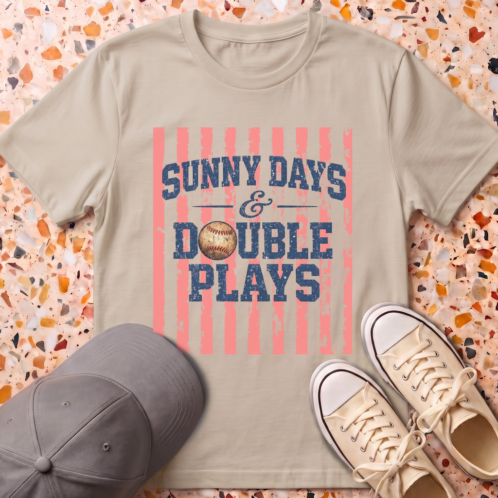 Sunny Days & Double Plays T-Shirt