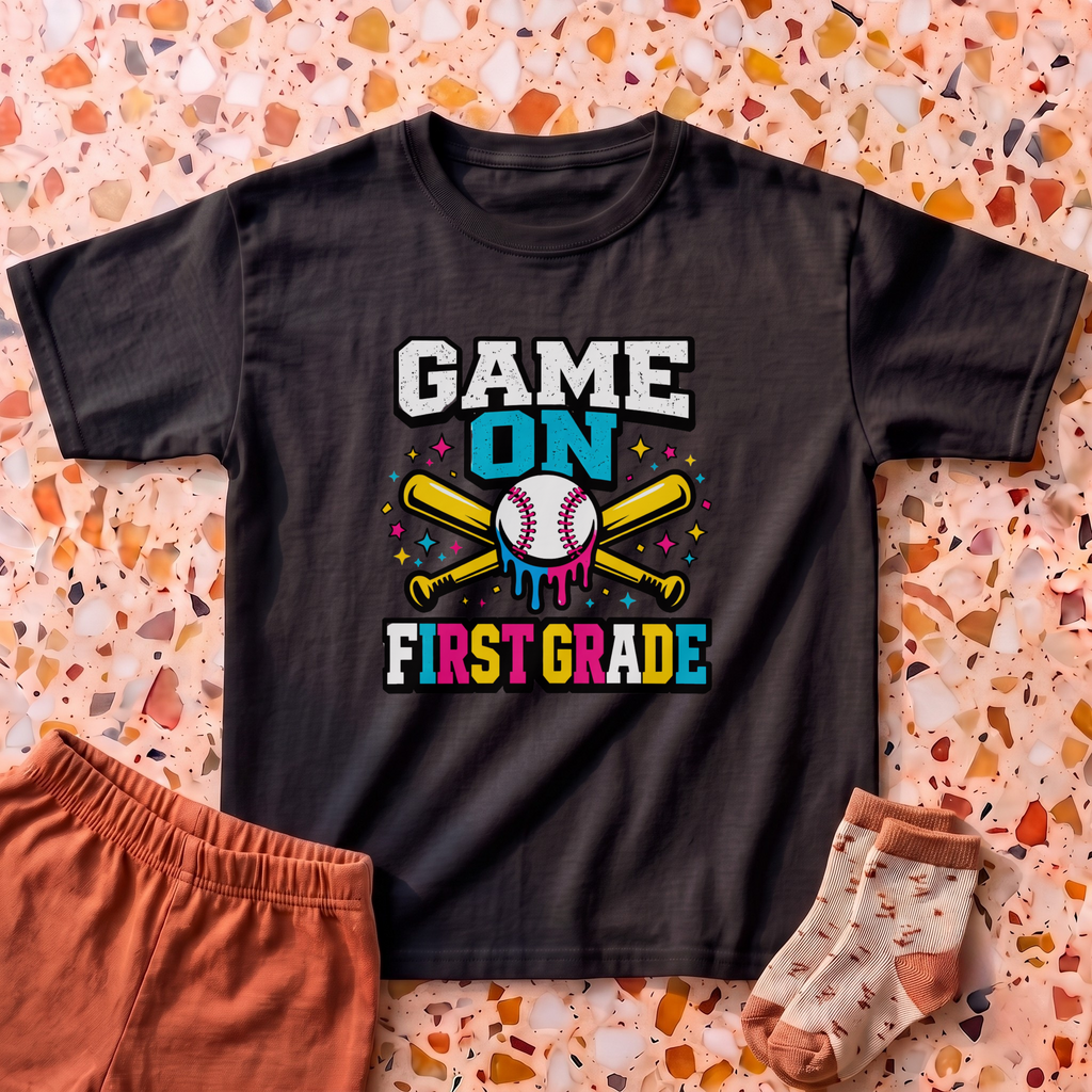 Game On First Grade T-Shirt