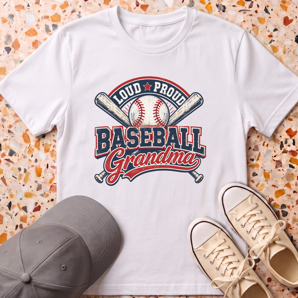 Baseball Grandma T-Shirt