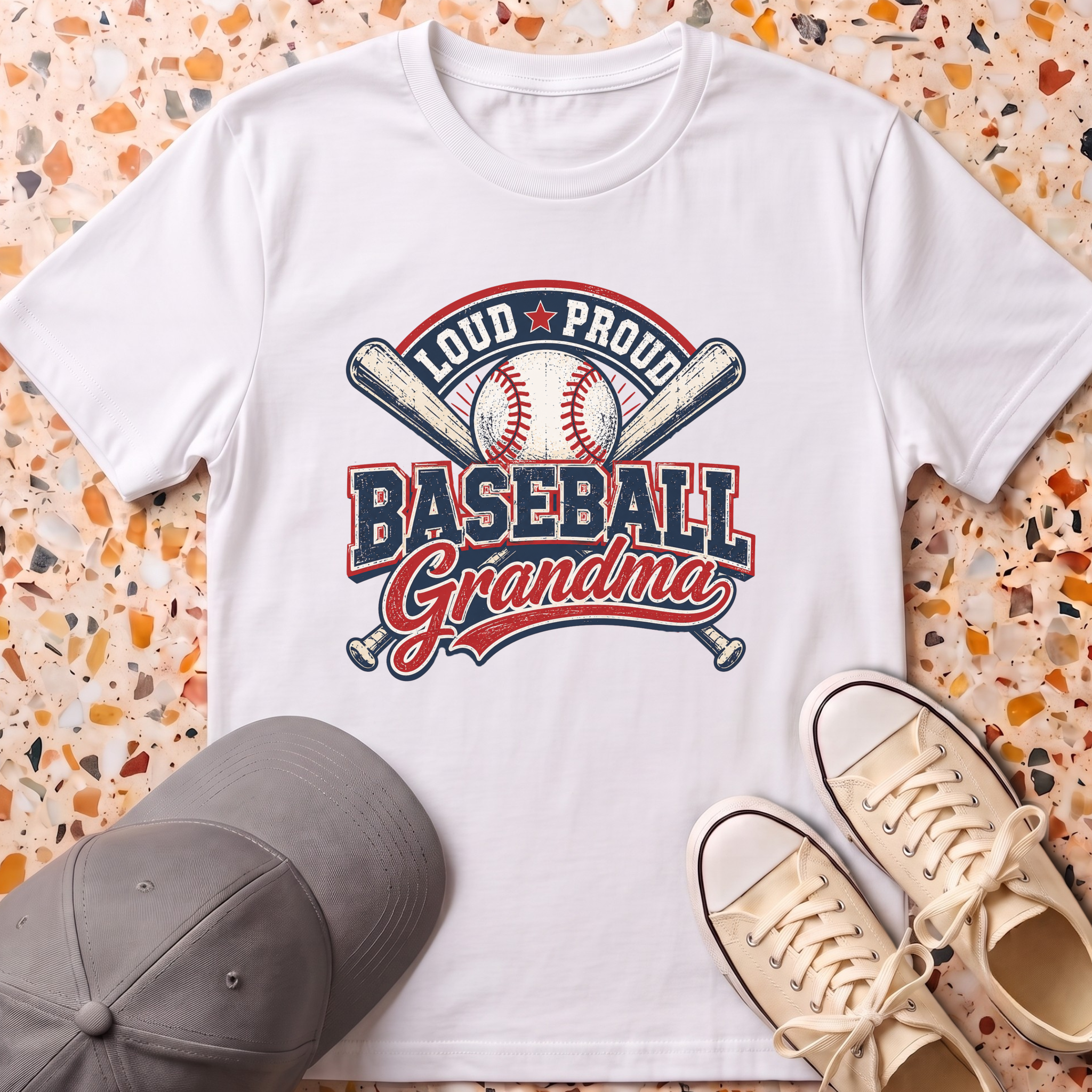 Baseball Grandma T-Shirt