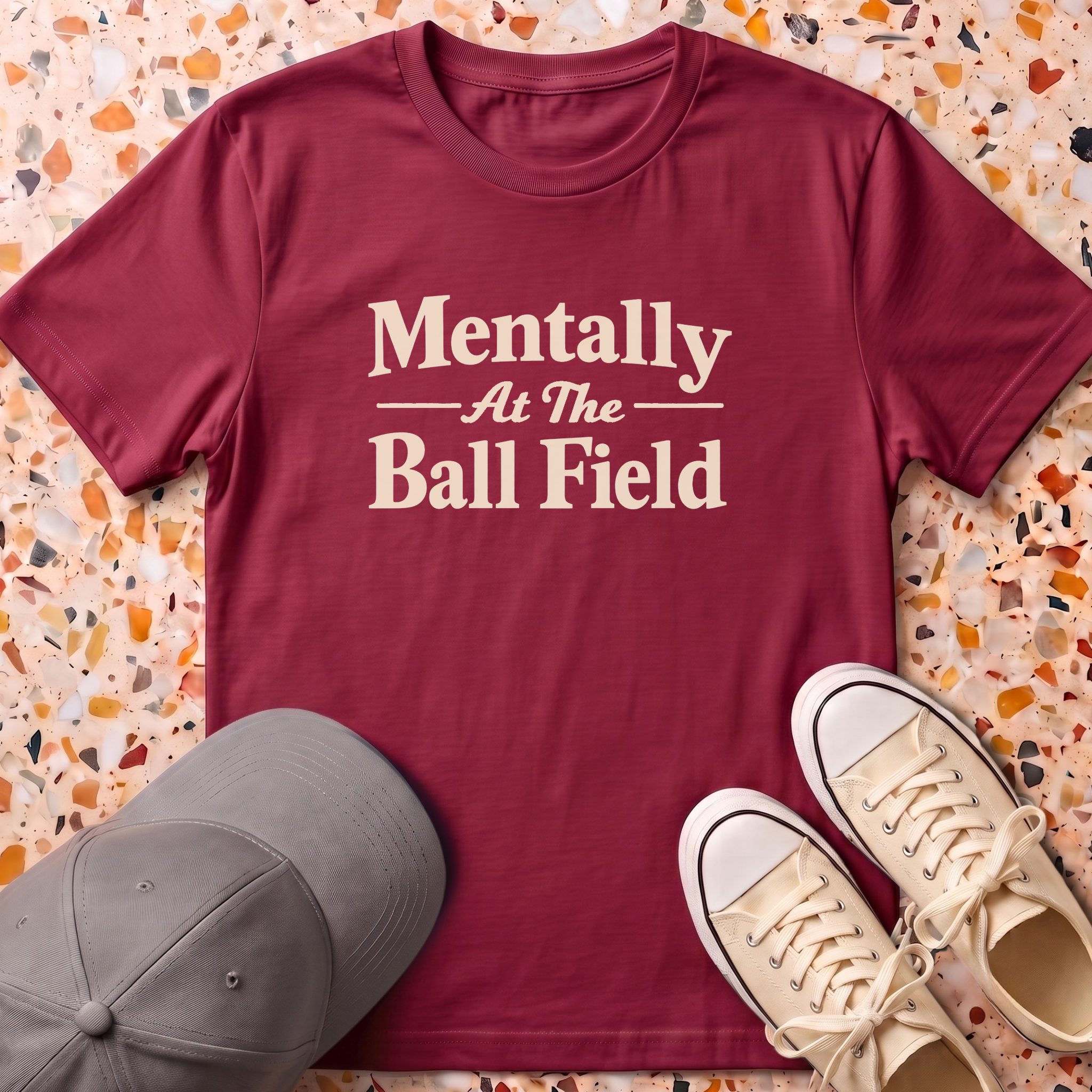 Mentally At The Ball Field T-Shirt
