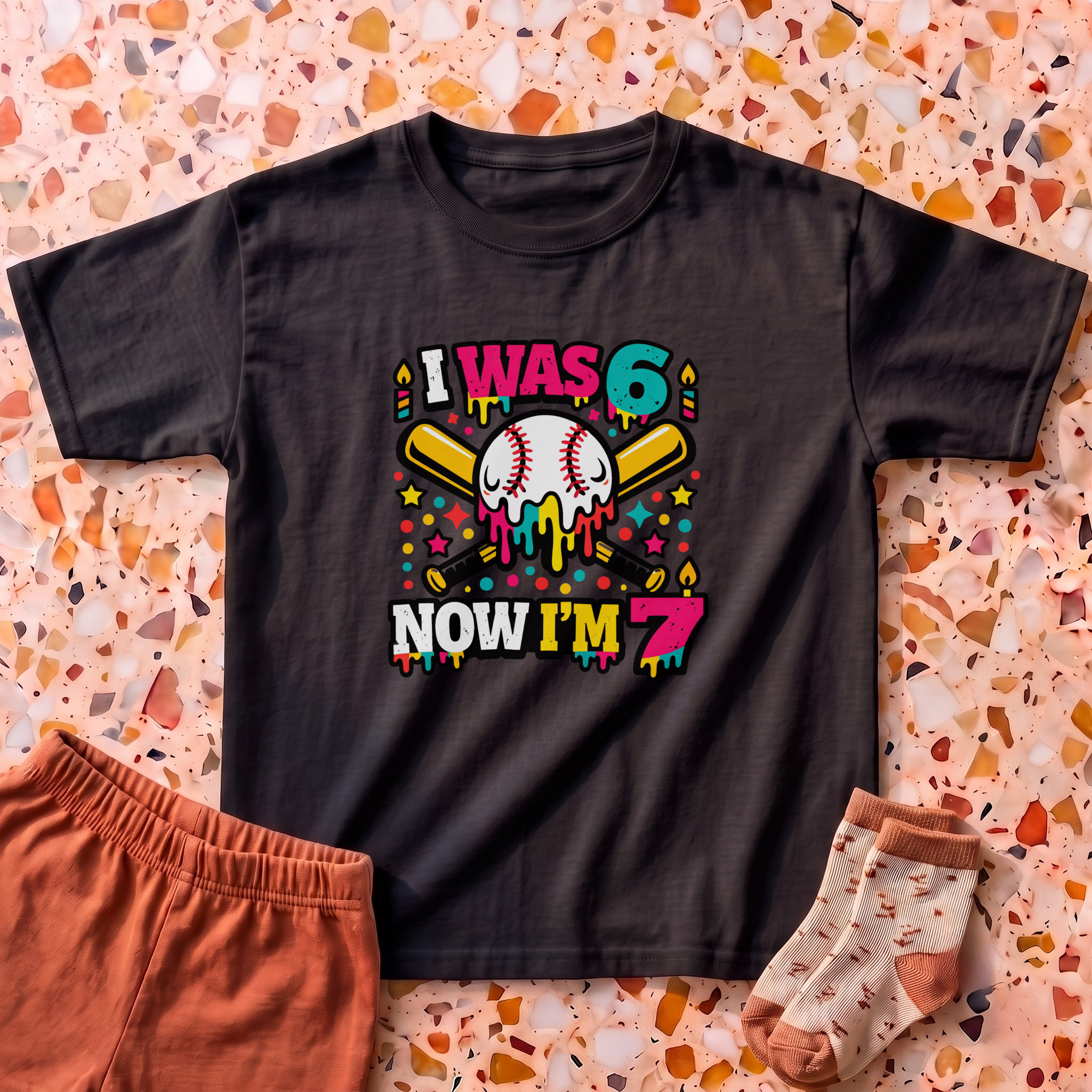 I Was 6 Now I'm 7 T-Shirt