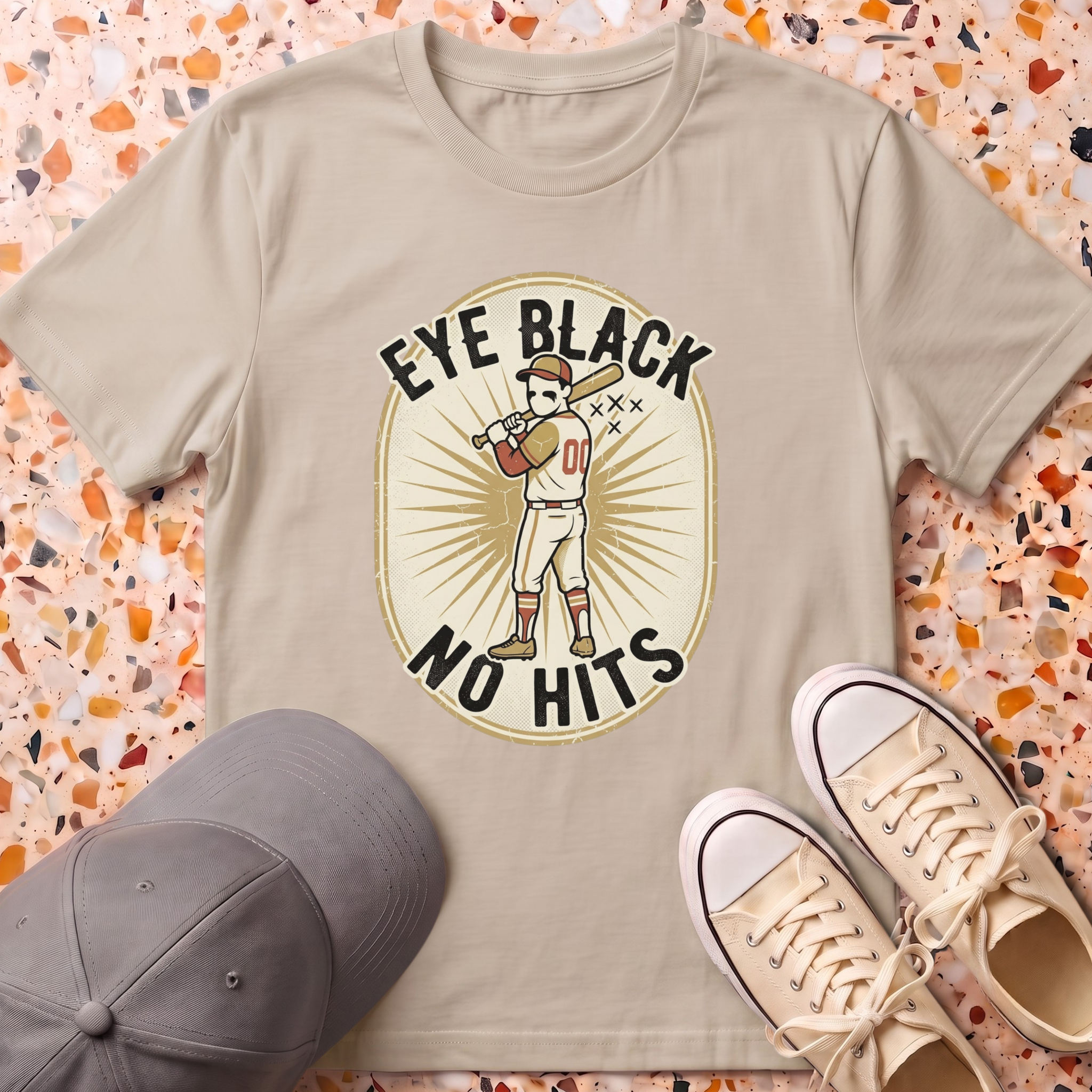 Eye Black, No Hits T-Shirt