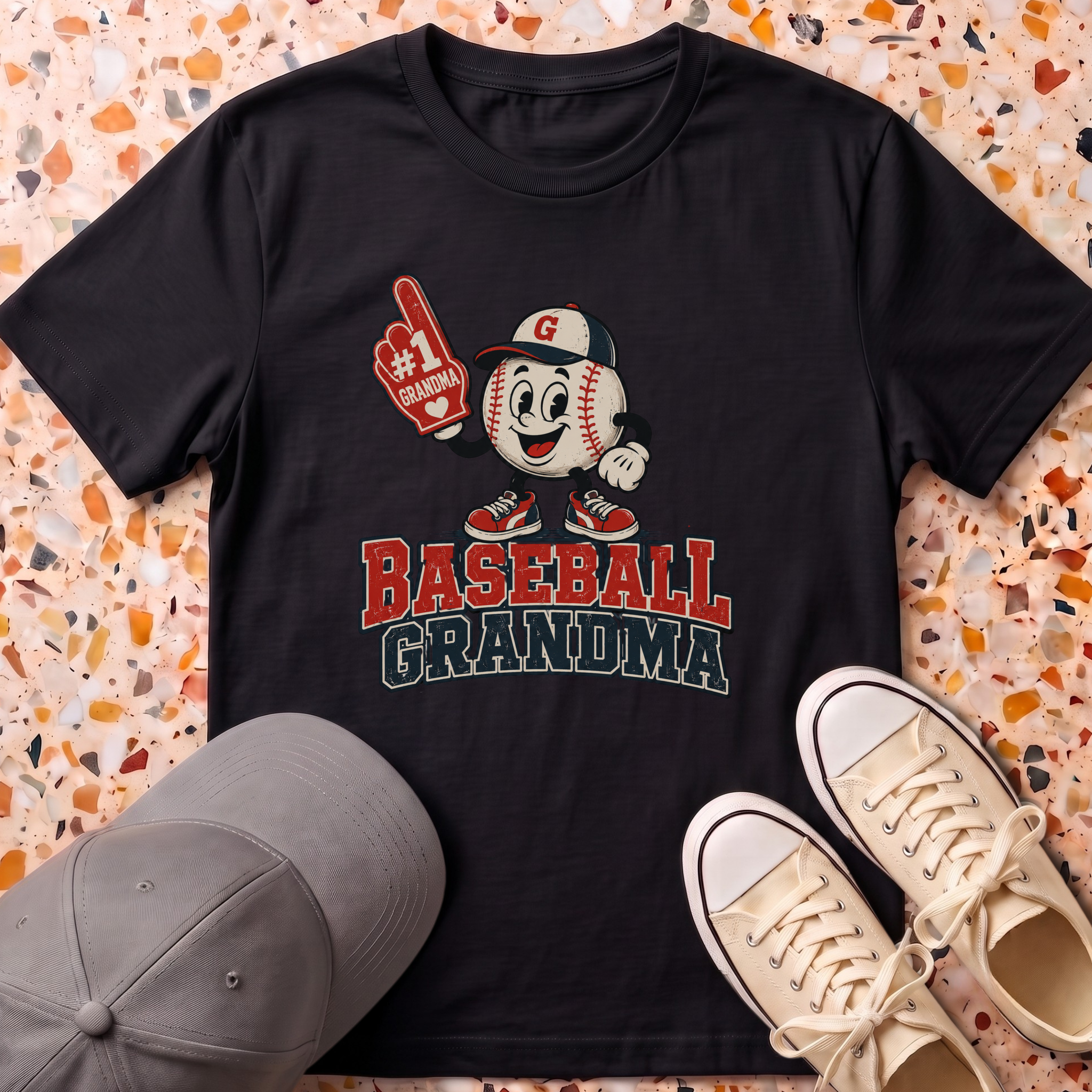 Baseball Grandma T-Shirt