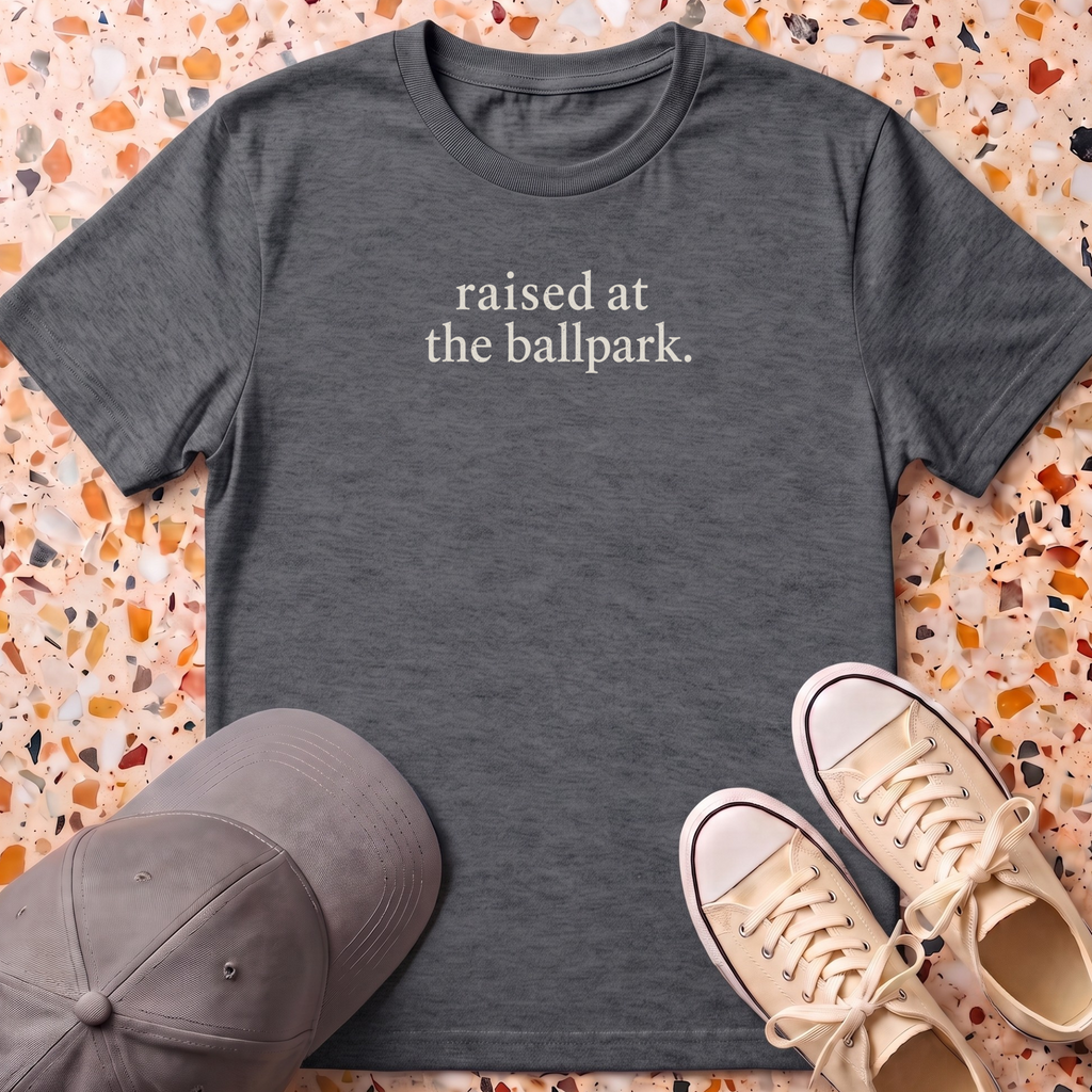 Raised At The Ballpark T-Shirt