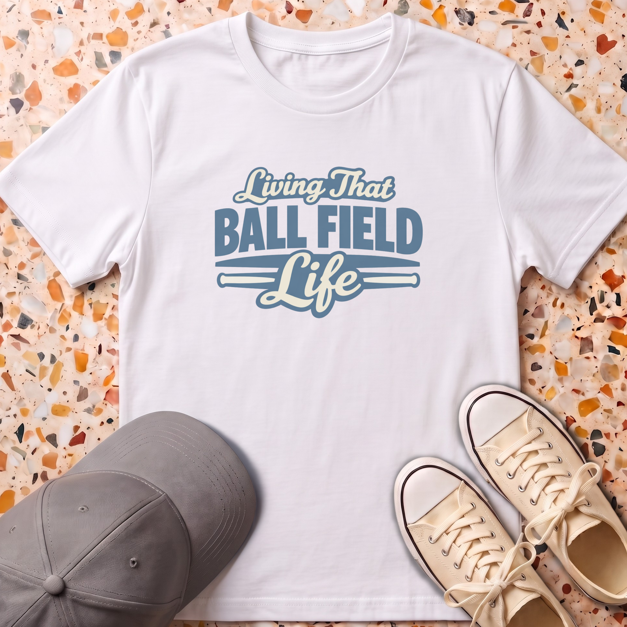 Living That Ball Field Life T-Shirt