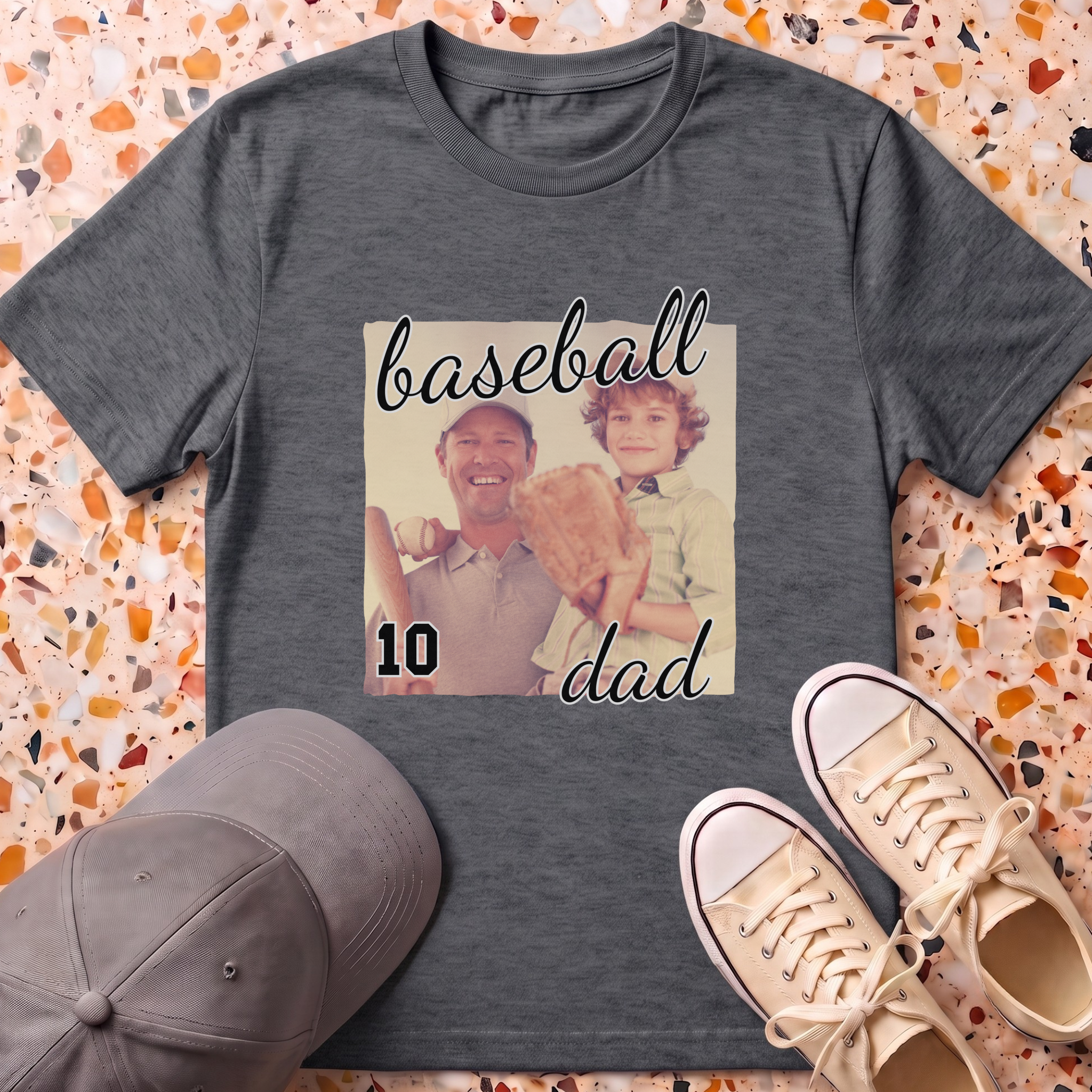 Custom Photo DADA  Retro T-Shirt