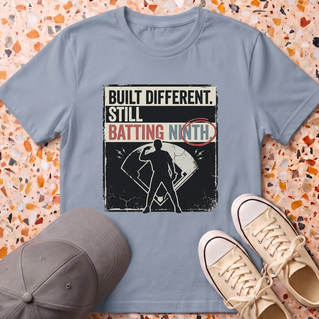 Built Different Still Batting Ninth T-Shirt