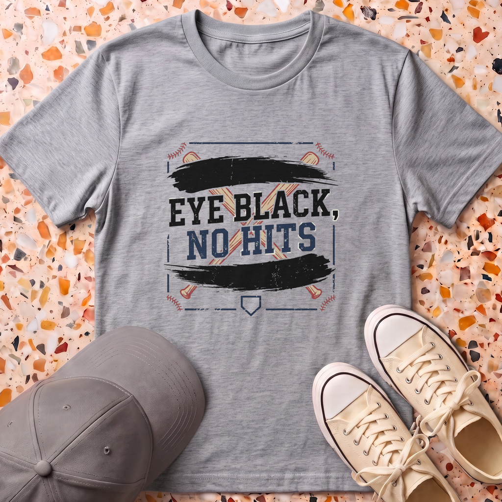 Eye Black, No Hits T-Shirt