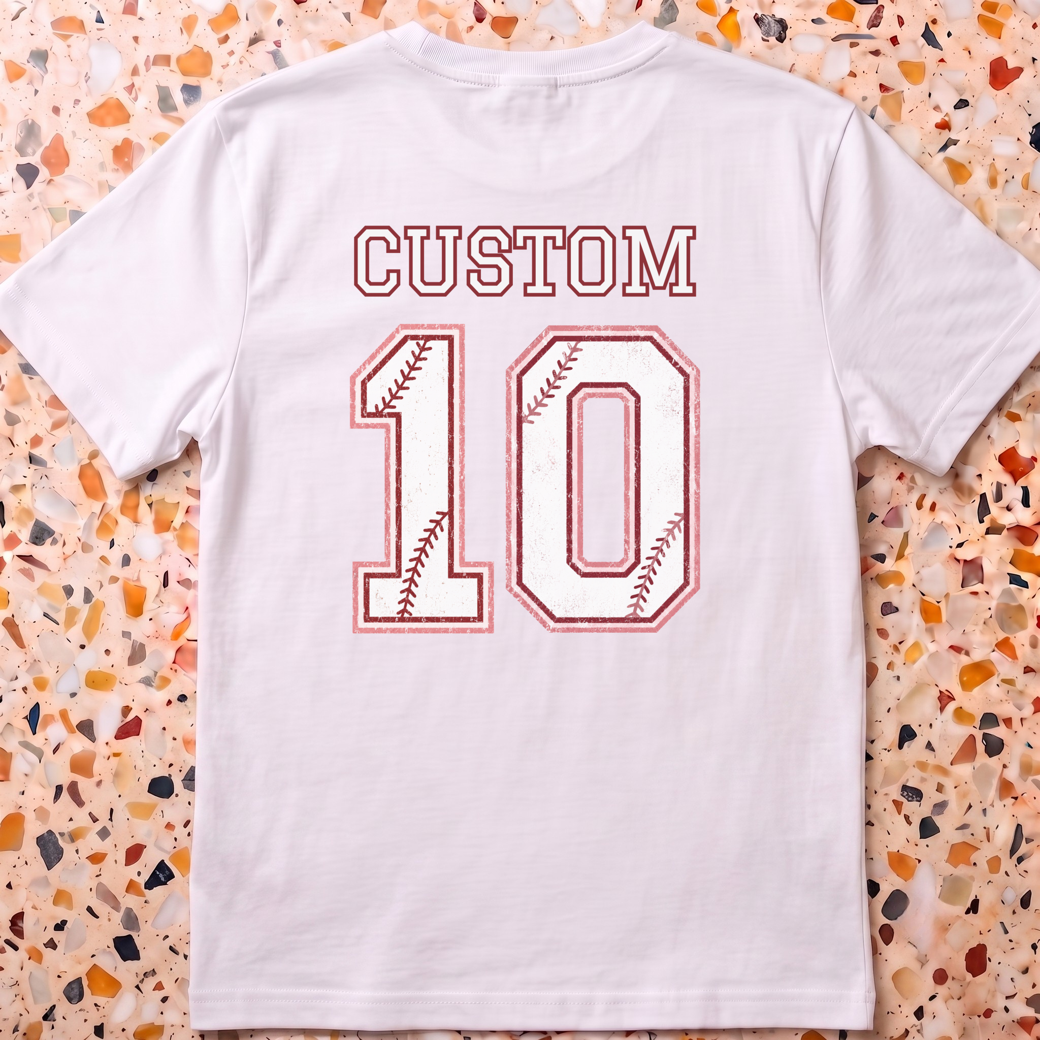 Custom(back)  MAMA T-Shirt