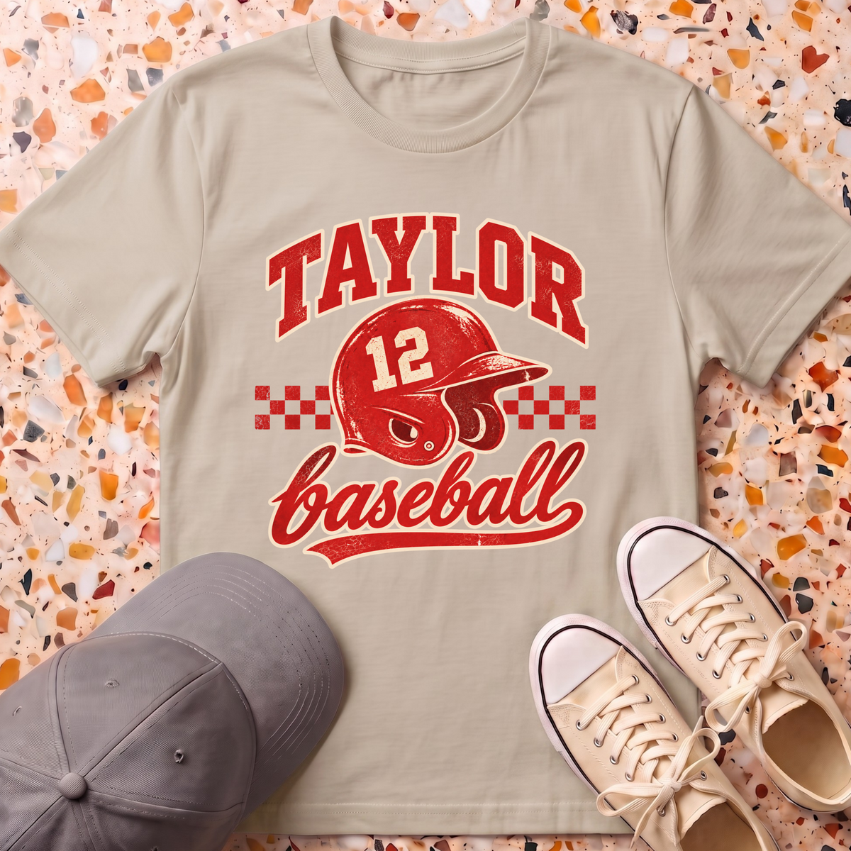 Custom Name & Number T-Shirt