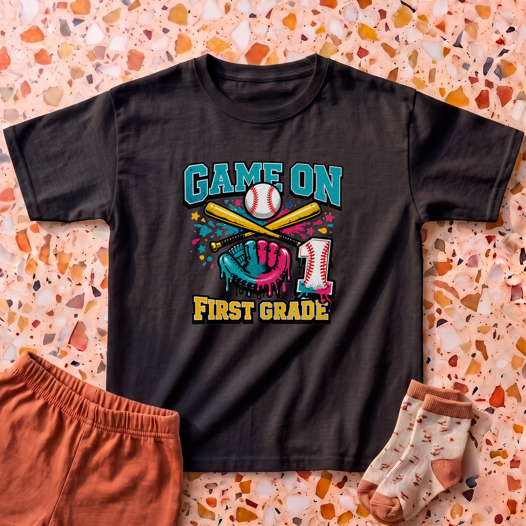 Game On First Grade T-Shirt