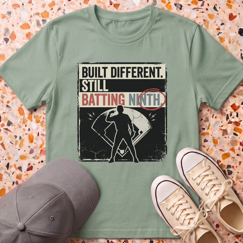 Built Different Still Batting Ninth T-Shirt