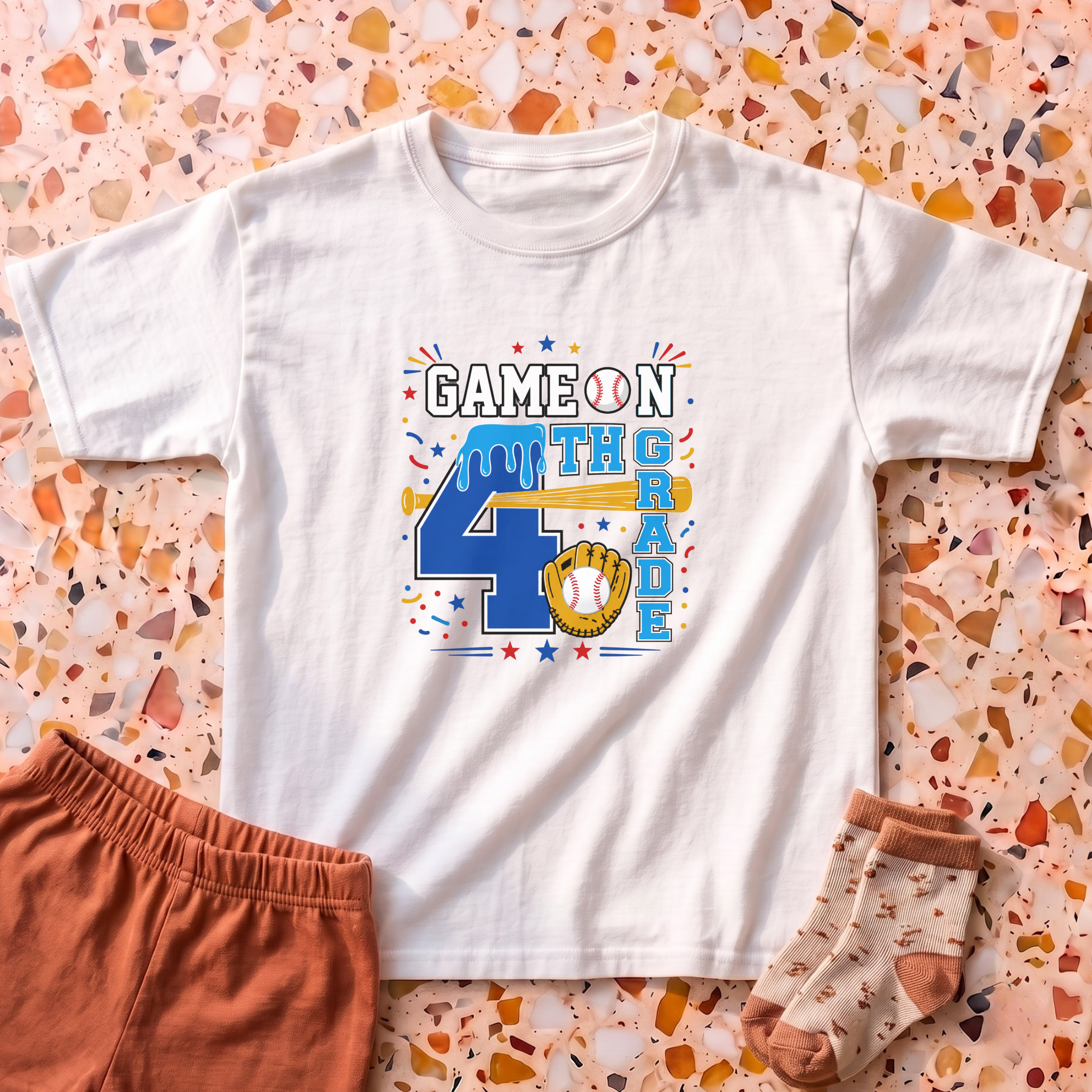 Game On 4th Grade T-Shirt