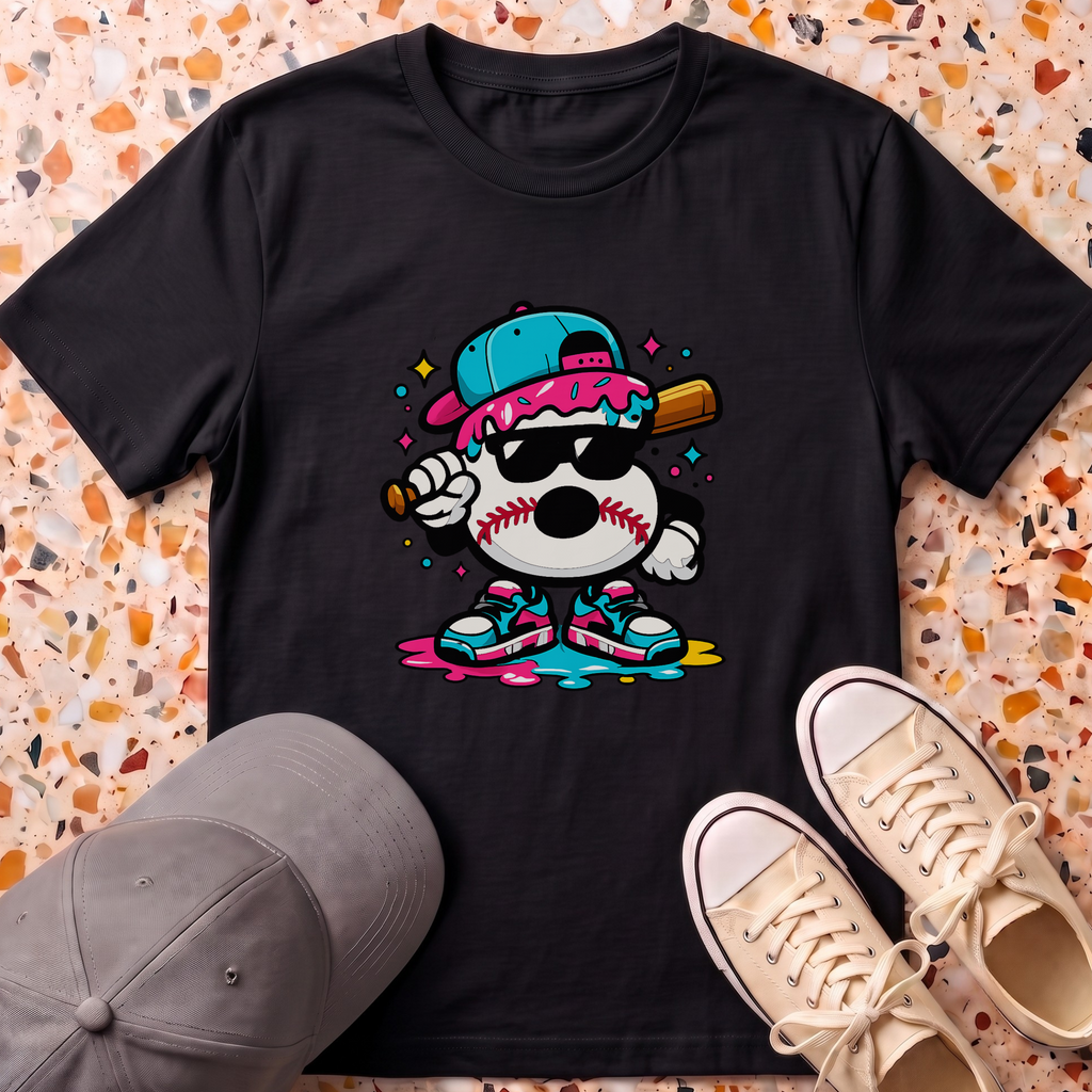 6th Ice Cream Drip T-Shirt