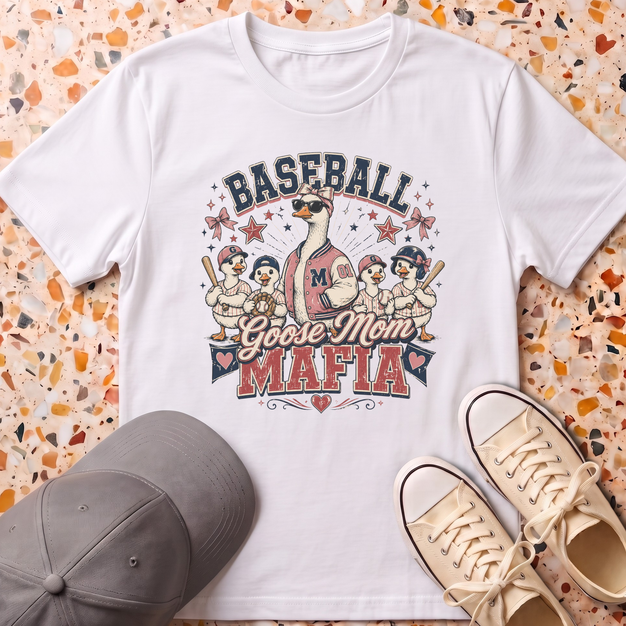 Goose Mom Mafia T-Shirt