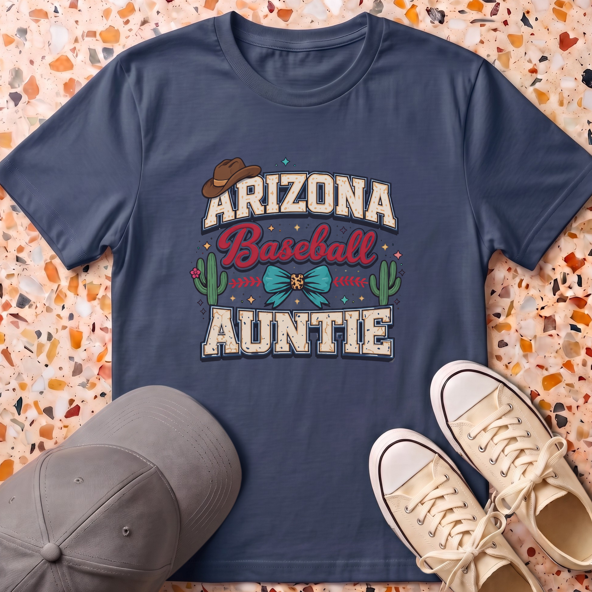 Arizona Baseball Auntie T-Shirt