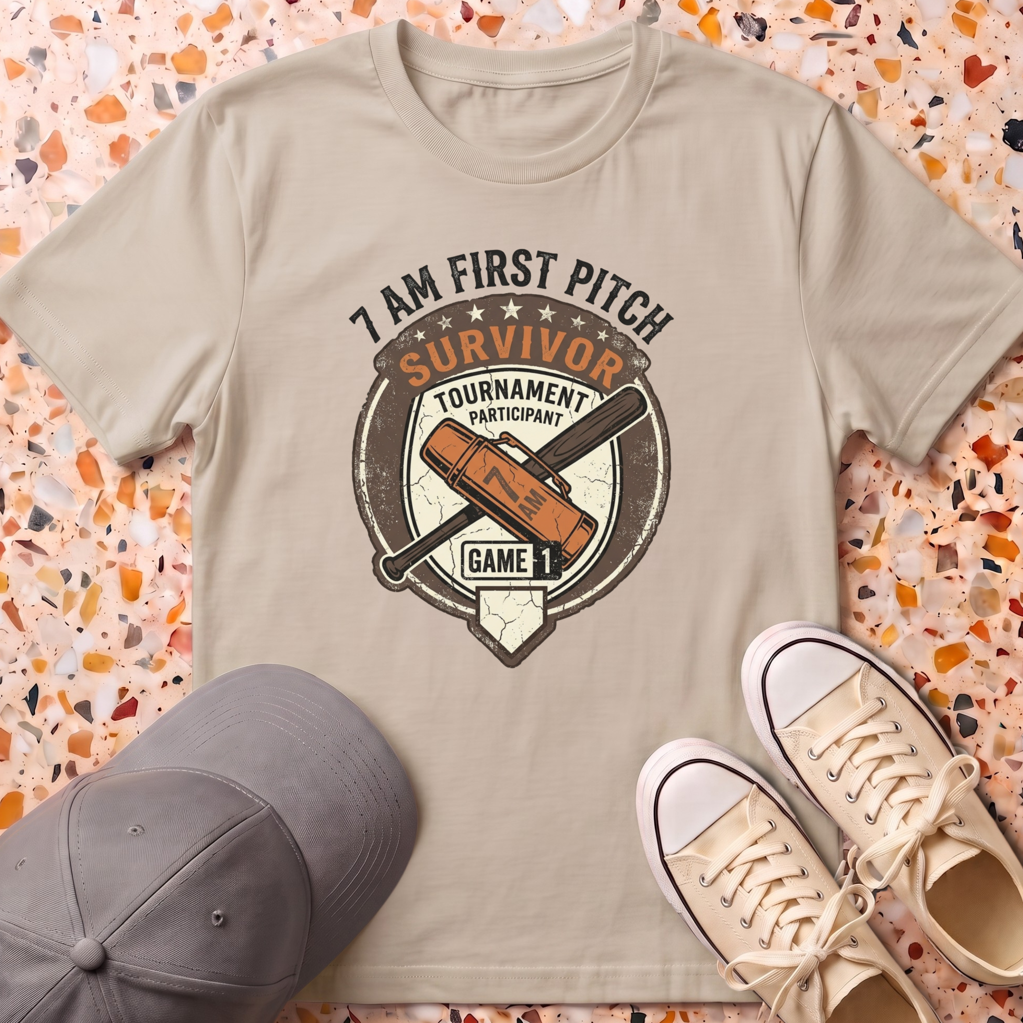 7 AM First Pitch Survivor T-Shirt