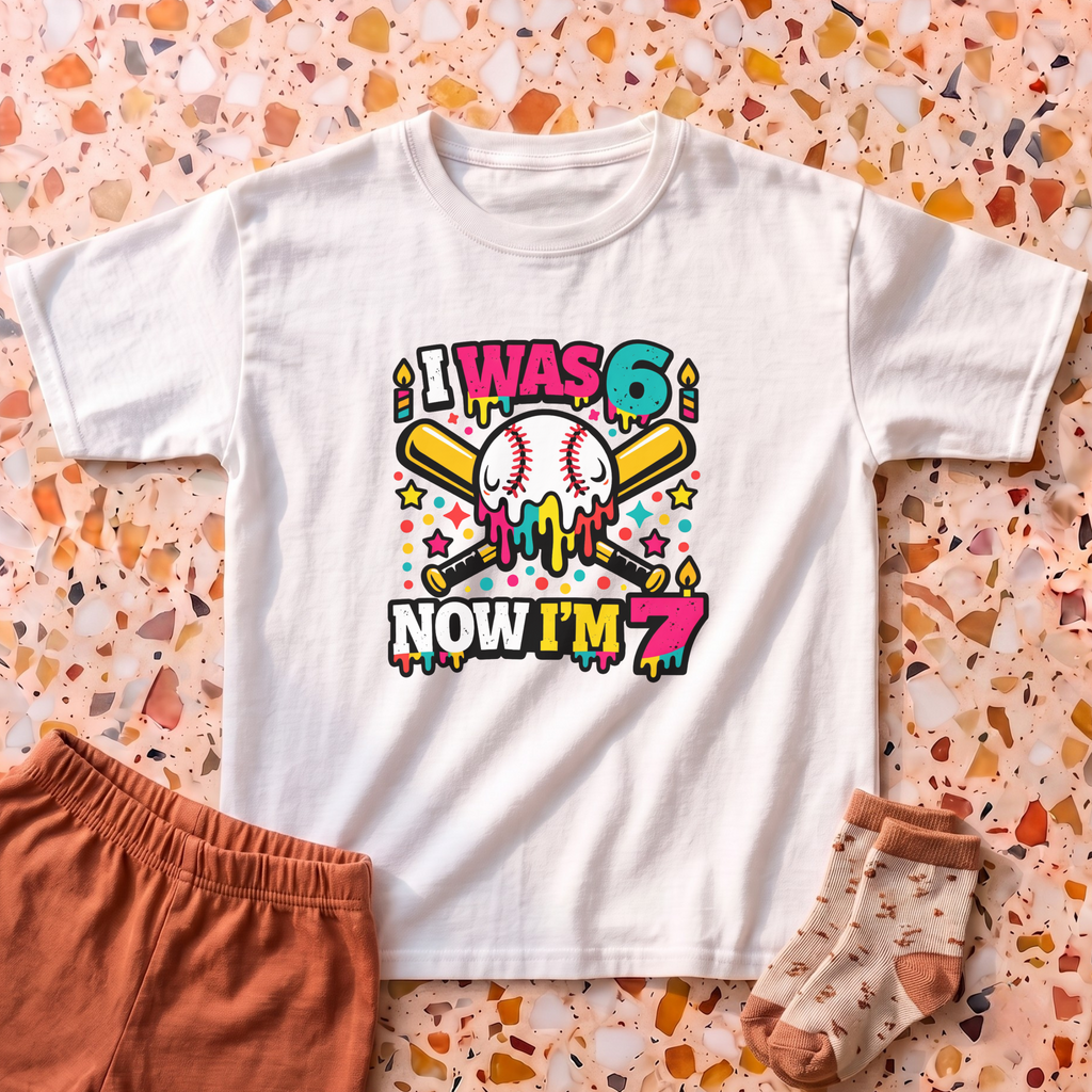 I Was 6 Now I'm 7 T-Shirt
