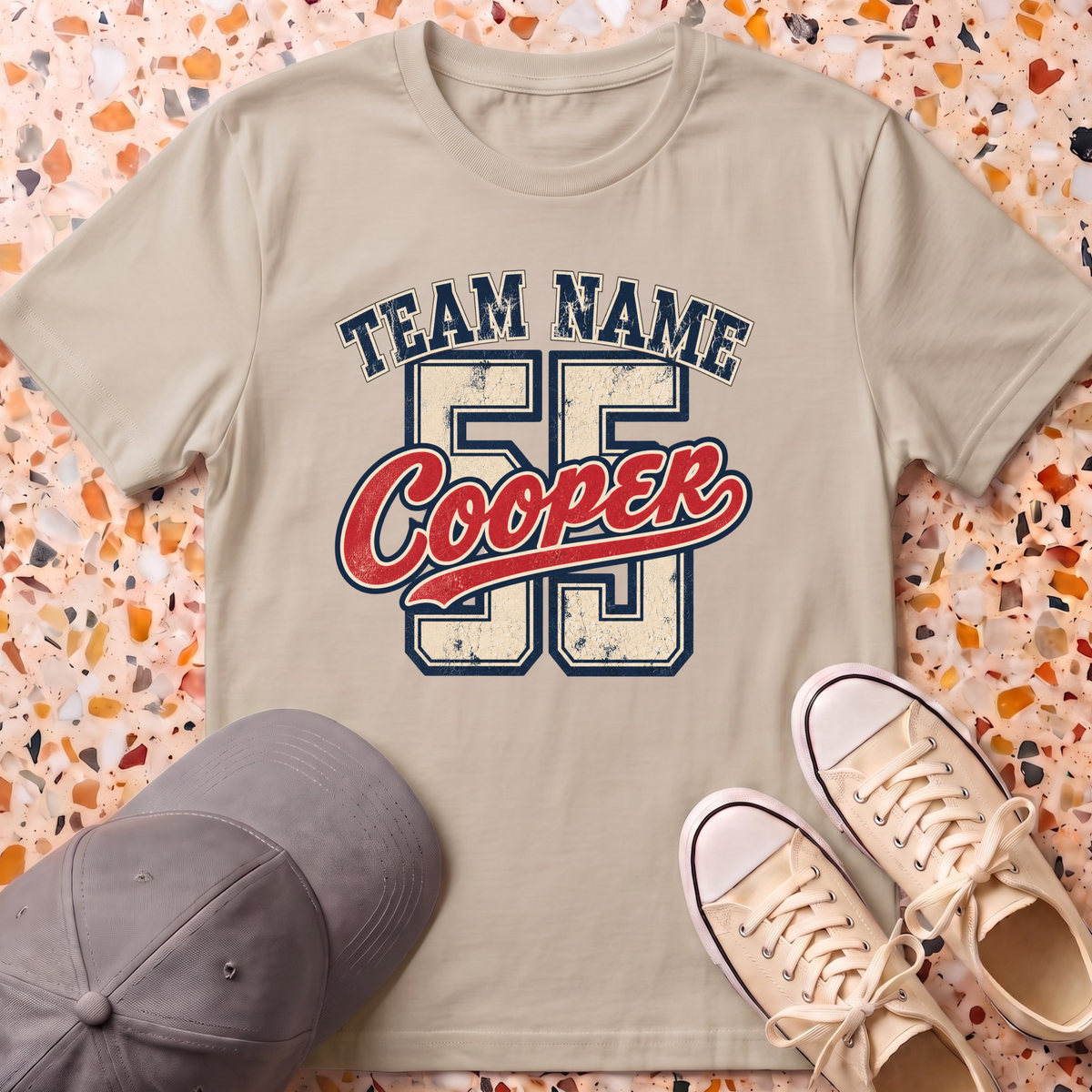 Custom Baseball Jersey T-Shirt