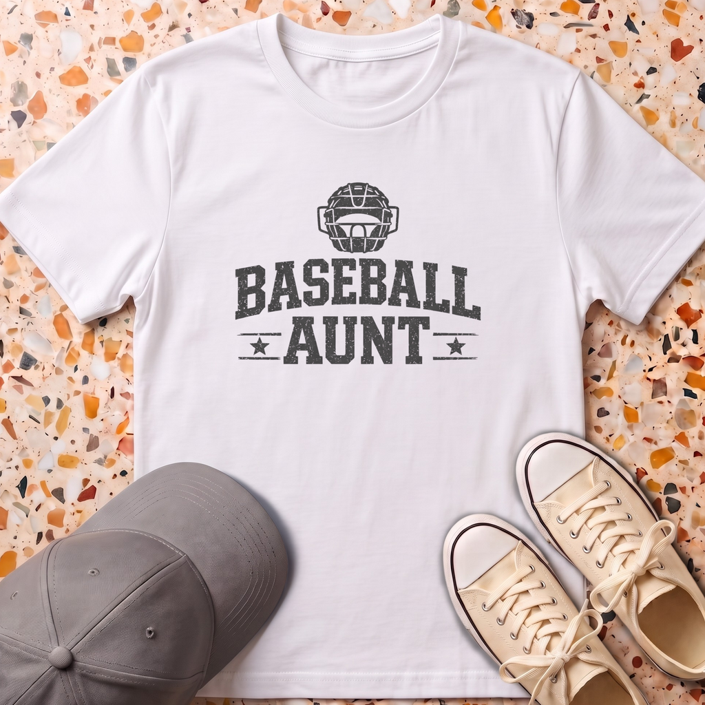 Baseball Aunt T-Shirt