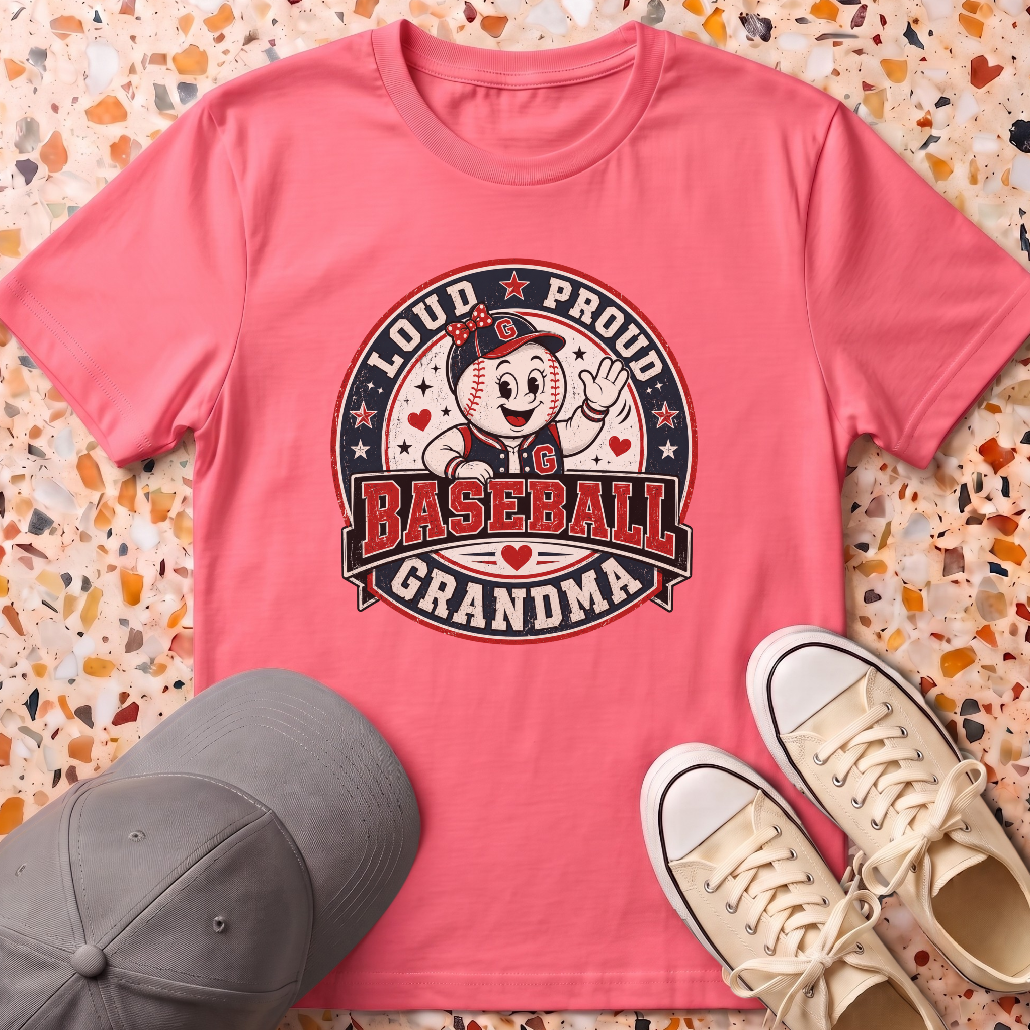 Baseball Grandma T-Shirt