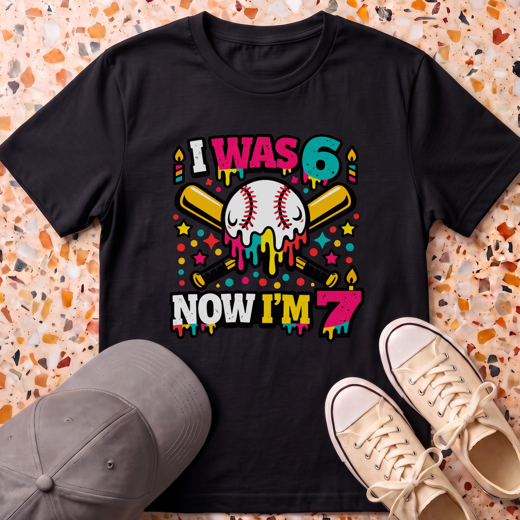 I Was 6 Now I'm 7 T-Shirt