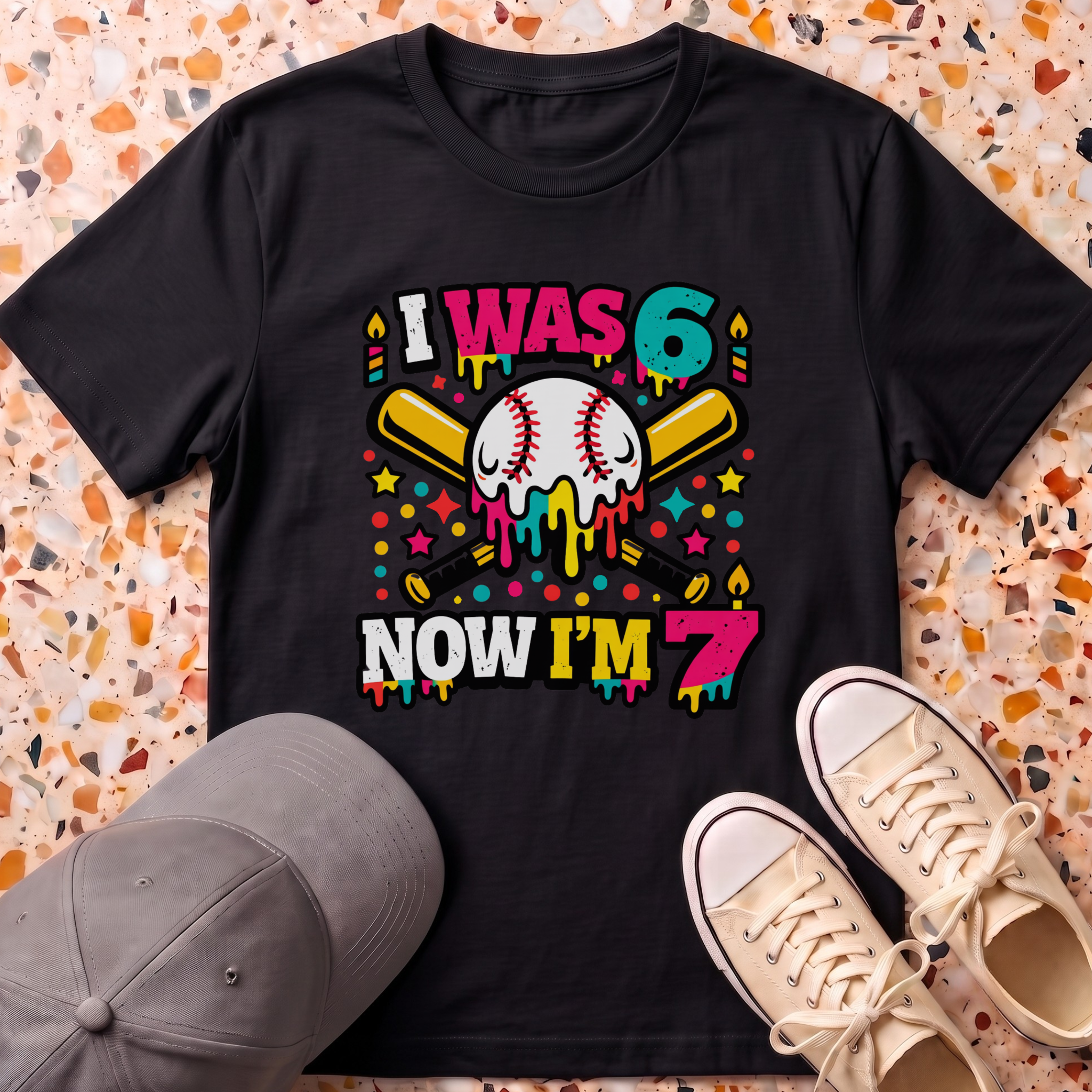 I Was 6 Now I'm 7 T-Shirt