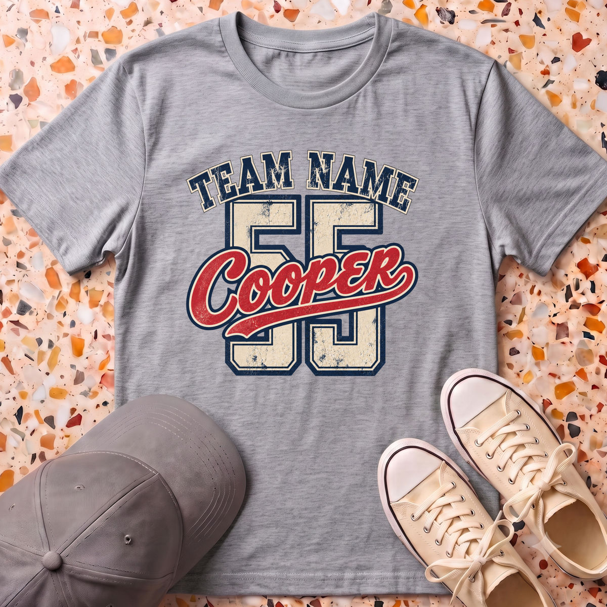 Custom Baseball Jersey T-Shirt