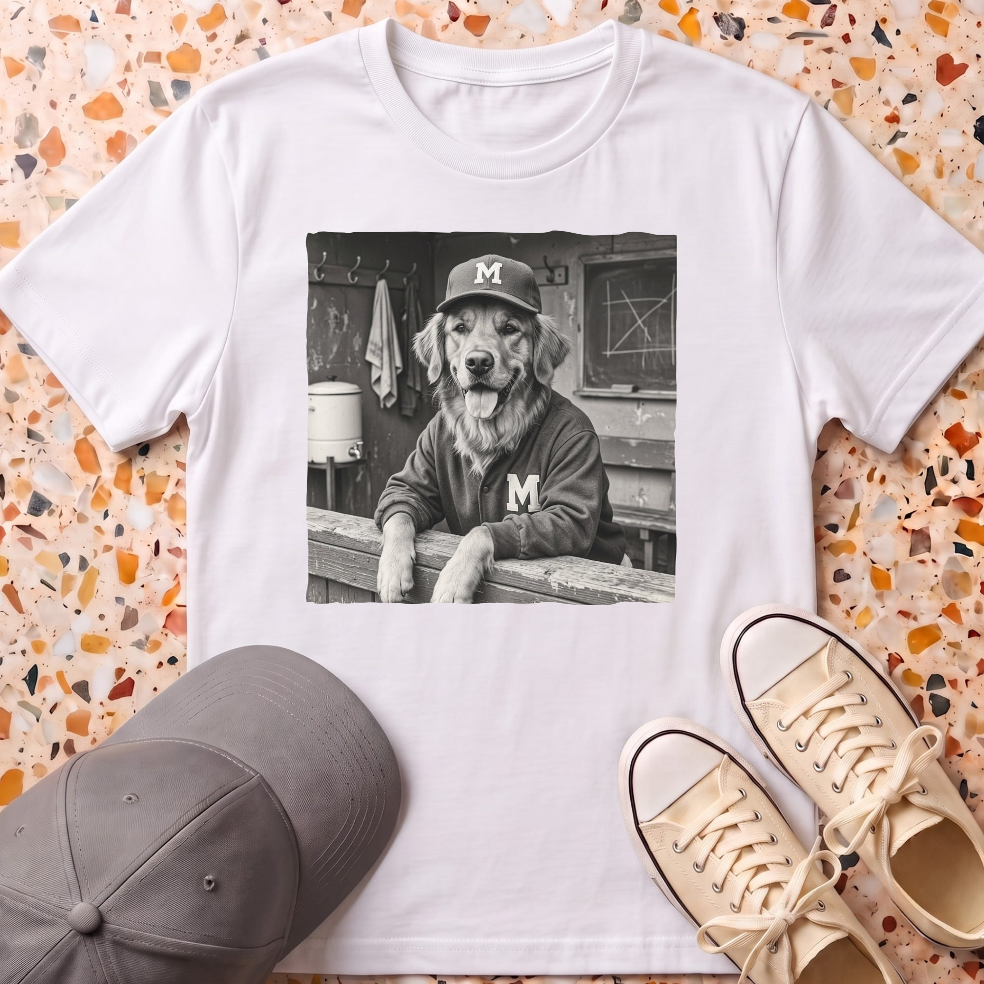 Custom Dog Dugout T-Shirt