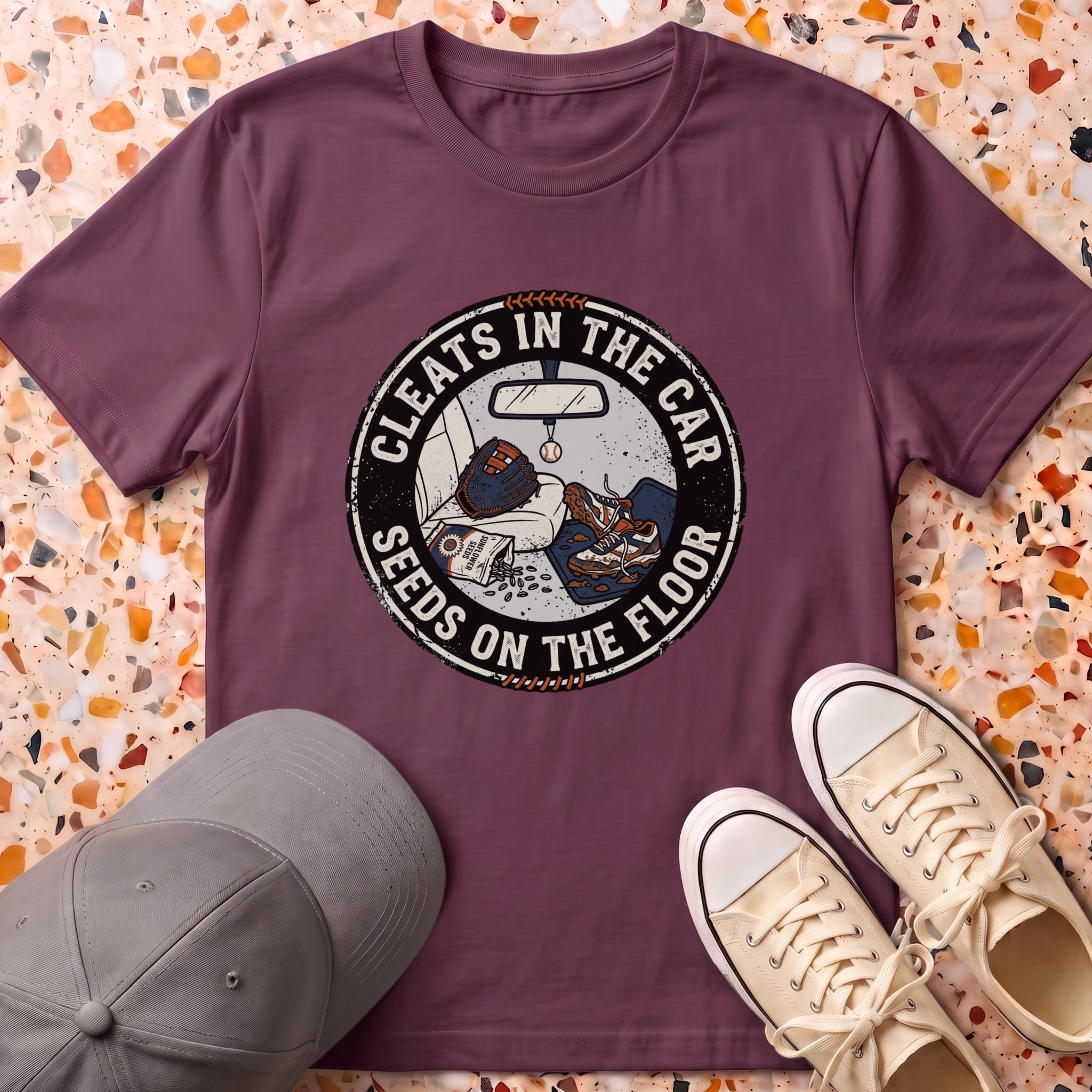 Cleats In The Car T-Shirt