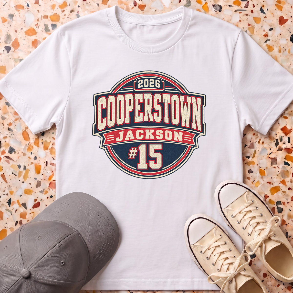 Custom Vintage Jersey T-Shirt