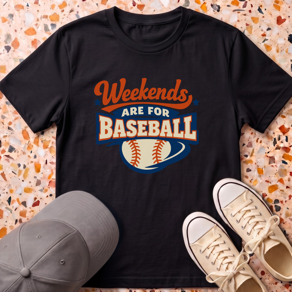 Weekends Are For Baseball T-Shirt