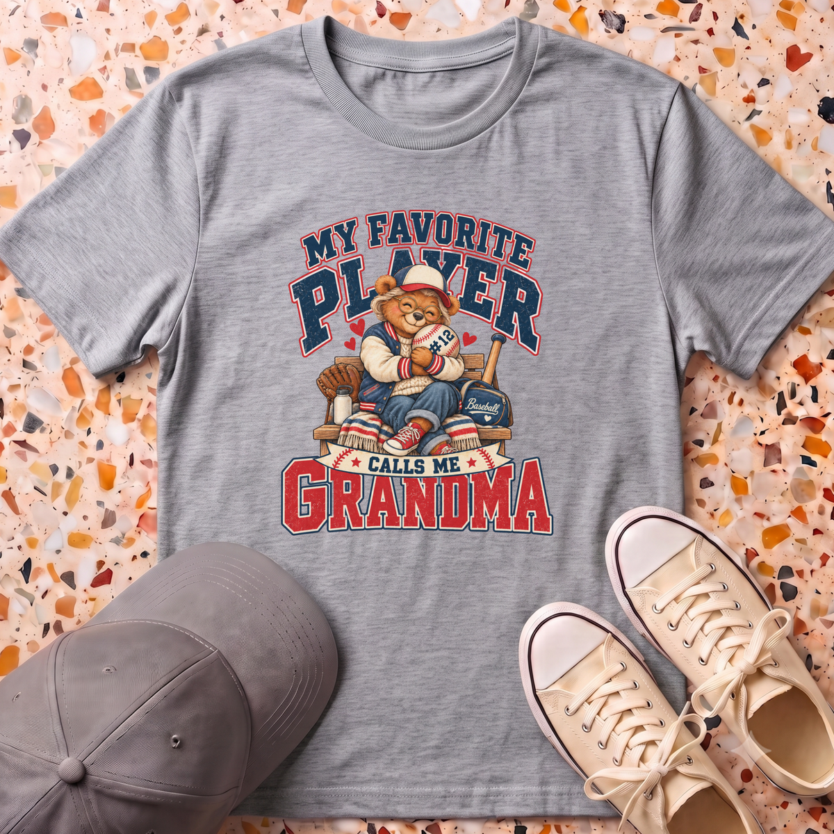 Custom Grandma Bear T-Shirt