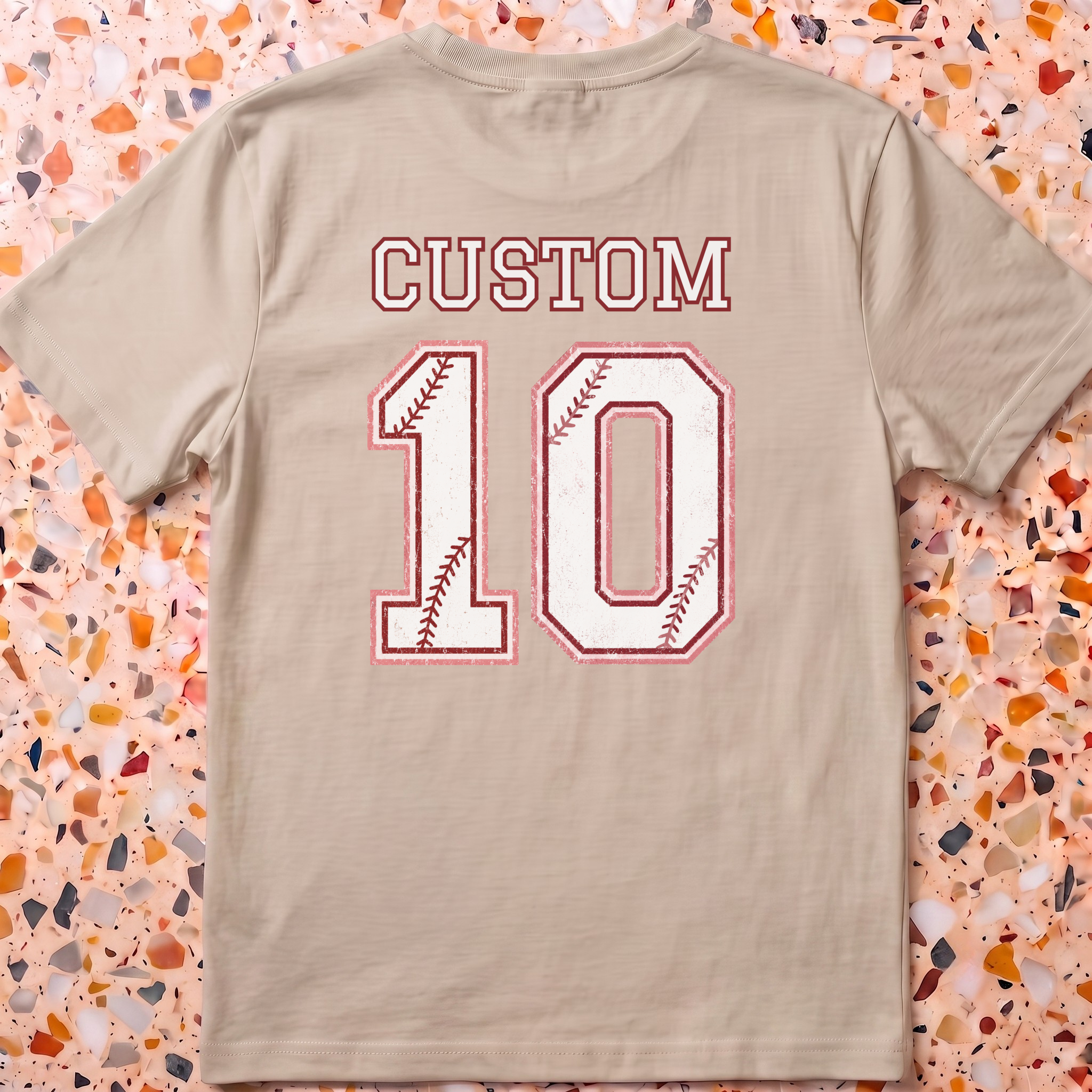 Custom(back)  MAMA T-Shirt