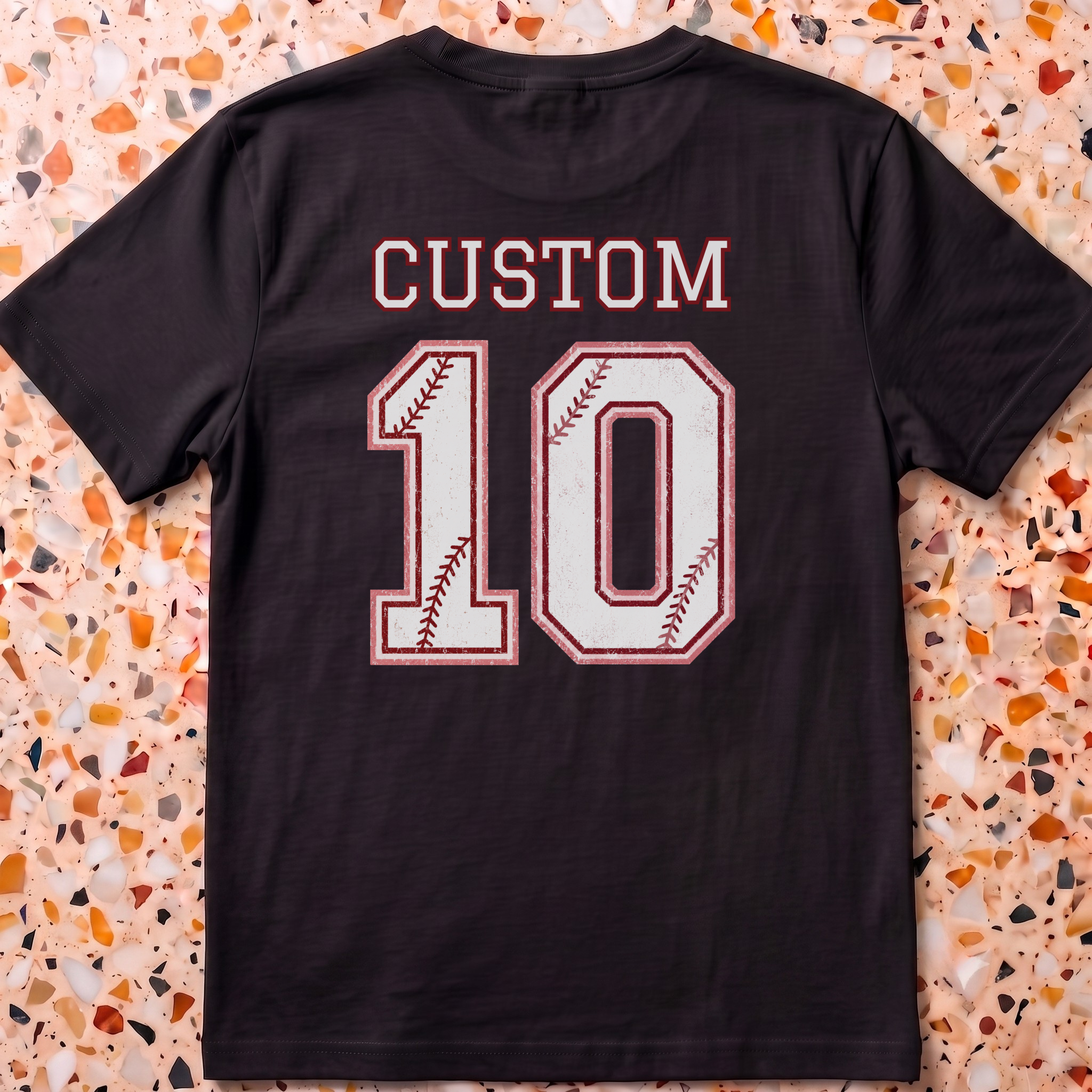 Custom(back)  MAMA T-Shirt