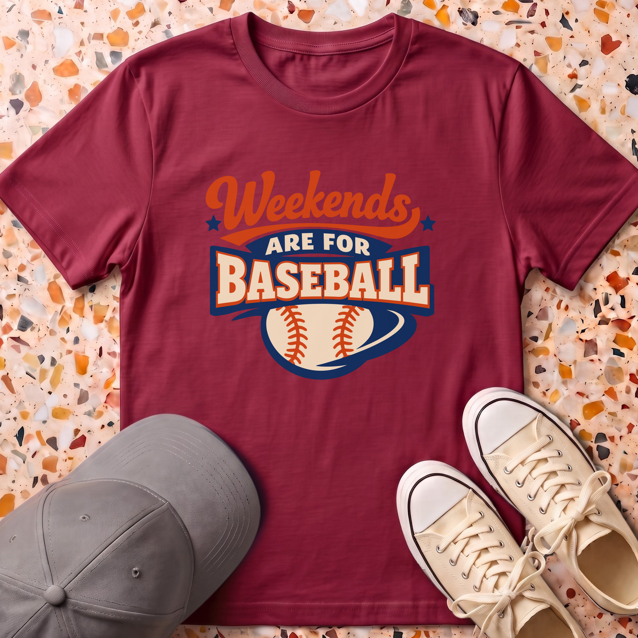 Weekends Are For Baseball T-Shirt